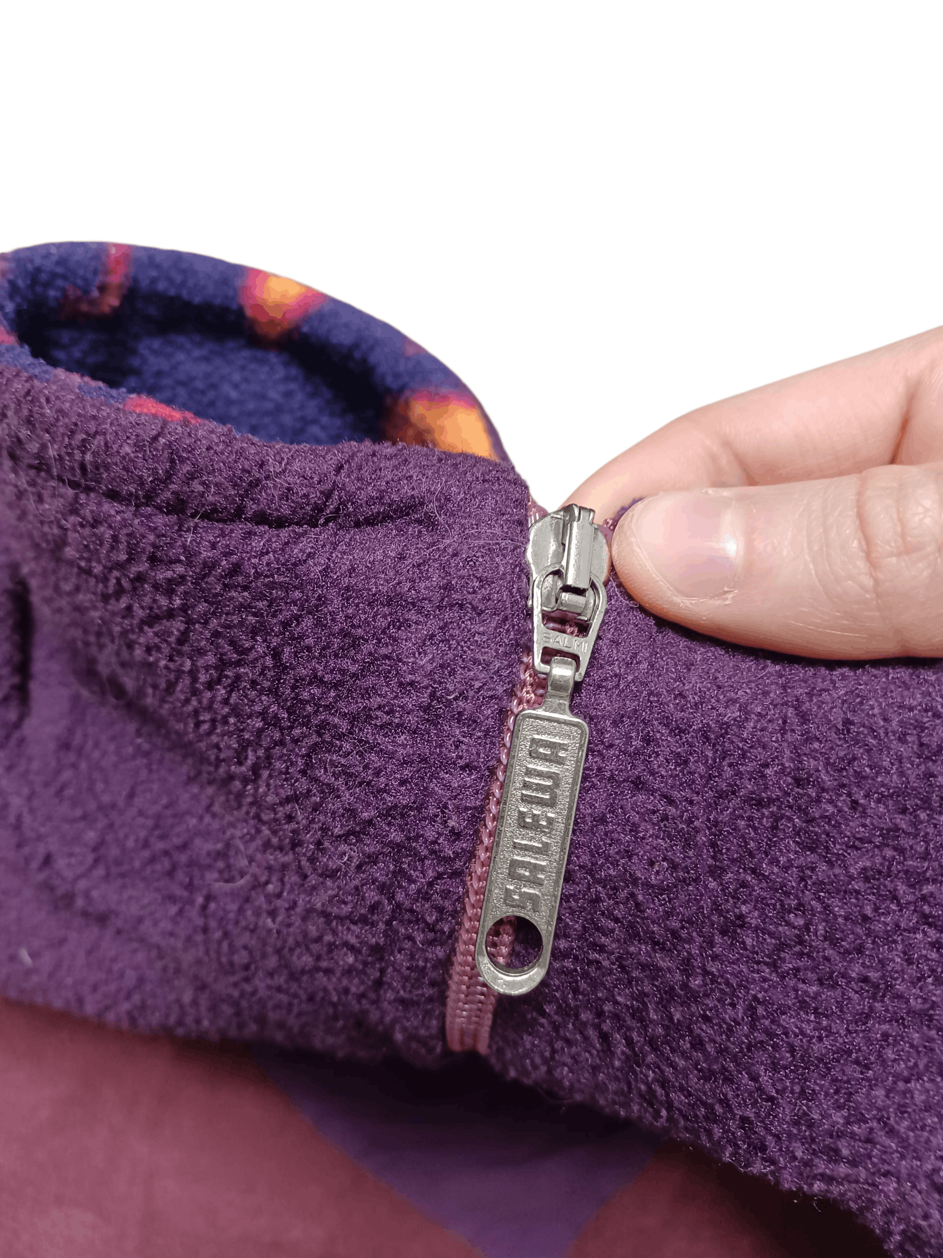 SALEWA SALEWA VINTAGE MADE IN ENGLAND FLEECE 1/3 SWEATSHIRT Size US XL / EU 56 / 4 - 4 Thumbnail