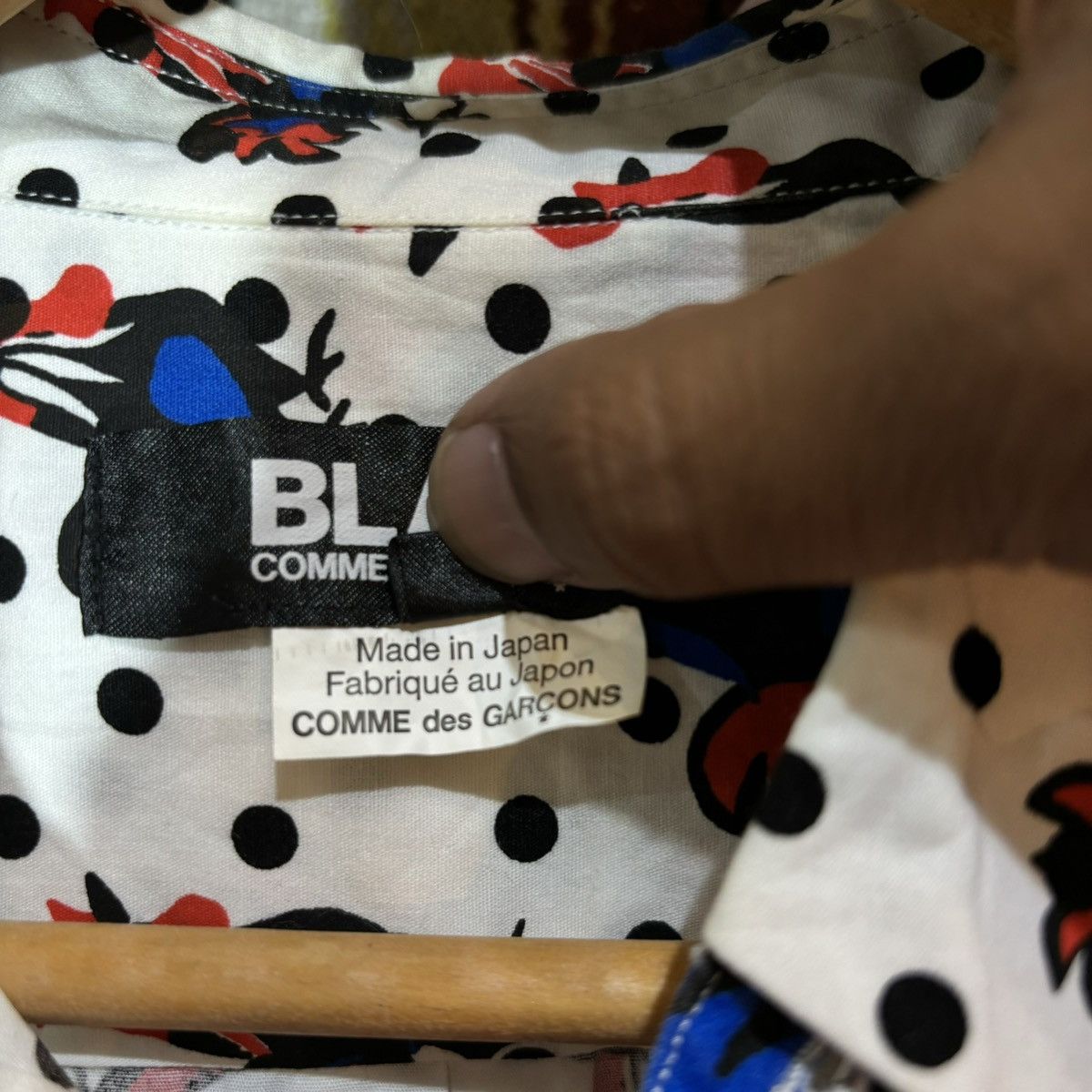 Comme des Garcons × Comme des Garcons Black BLACK COMME des GARCONS Rooster Size US L / EU 52-54 / 3 - 5 Thumbnail