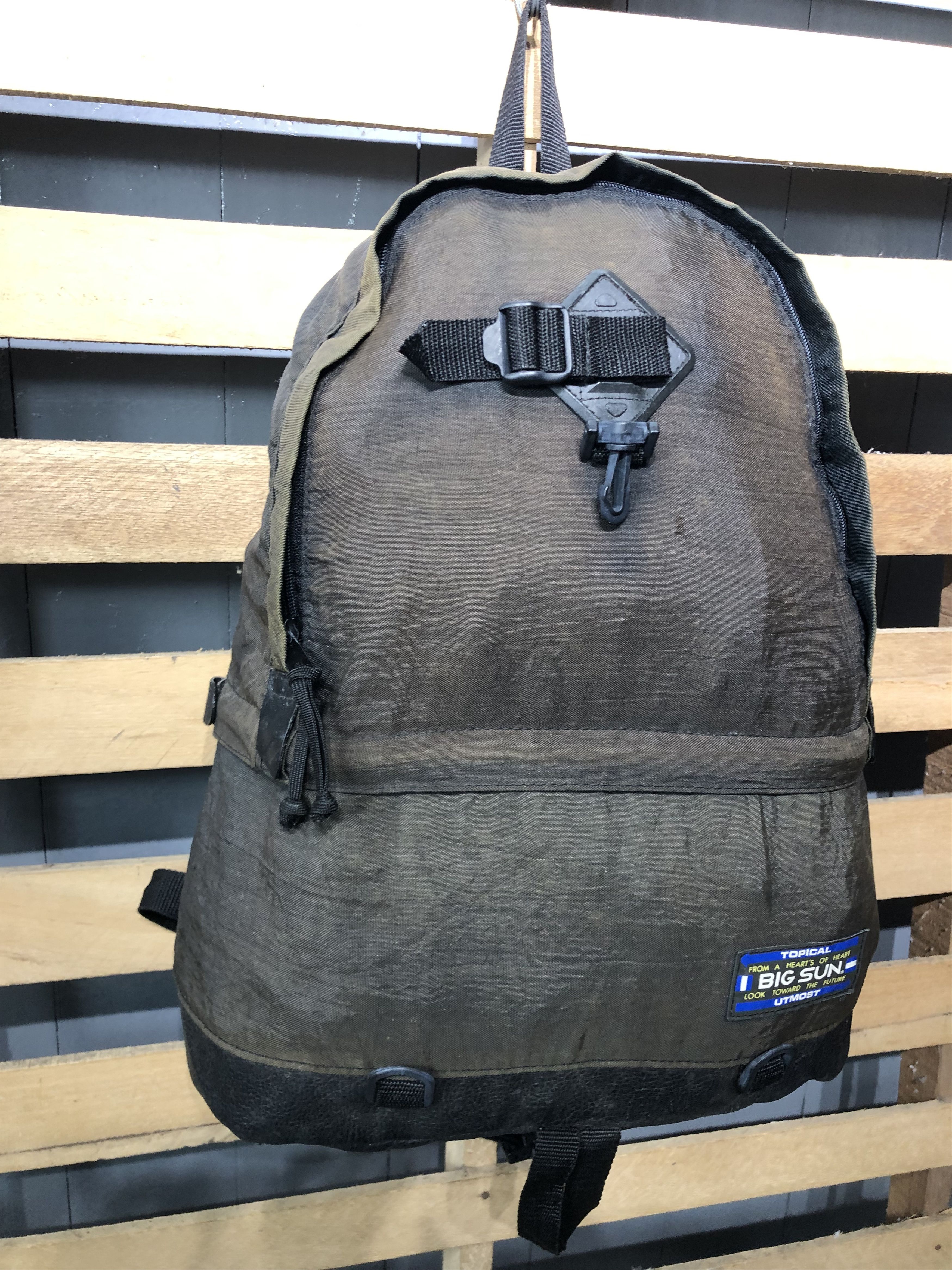 Other Japanese OutdoorLife Big Sun Style Nylon Backpack Size ONE SIZE - 3 Thumbnail