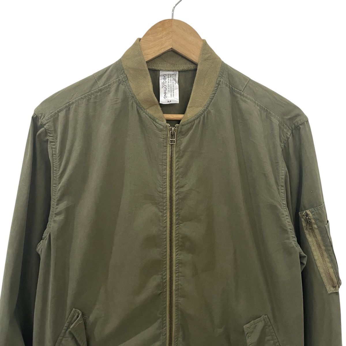 Japanese Brand Vintage C.A.B Clothing Bomber Jacket Size US M / EU 48-50 / 2 - 2 Thumbnail