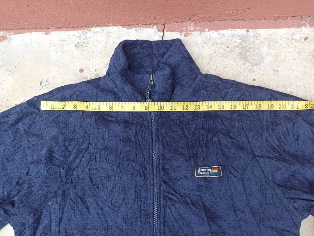 Benetton Benetton F1 fleece zipper Jacket Size US L / EU 52-54 / 3 - 15 Thumbnail
