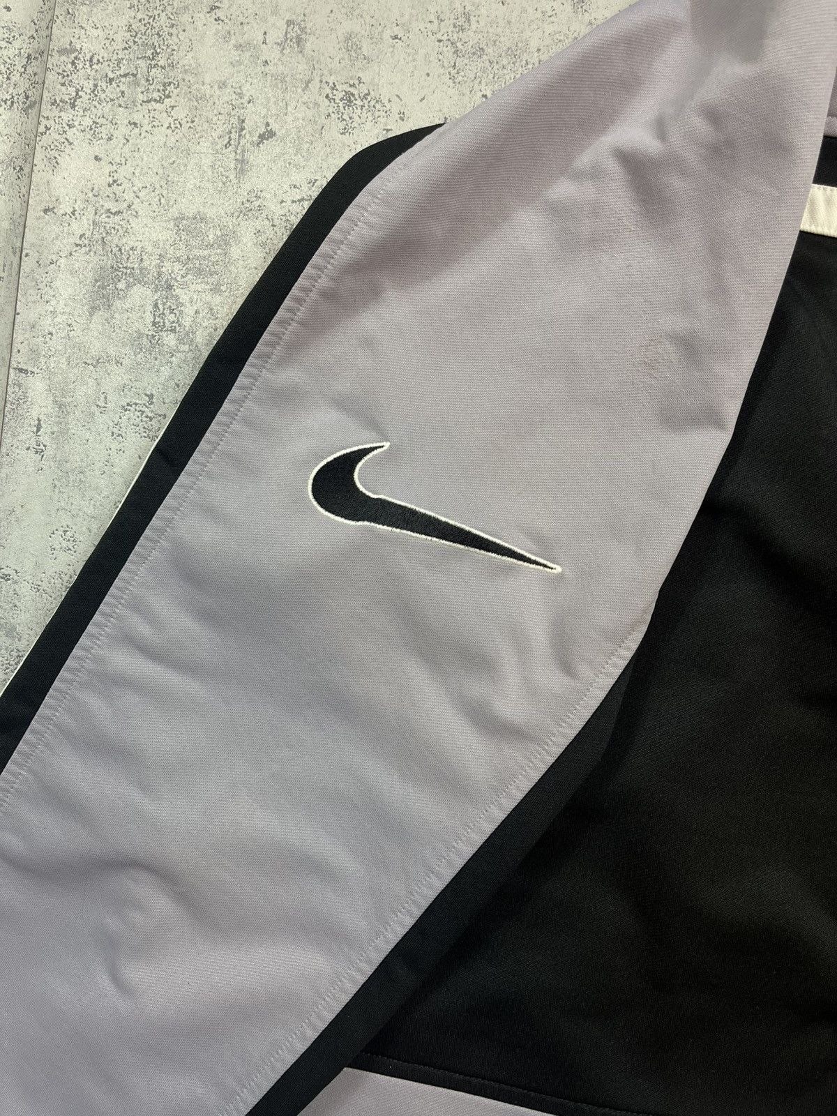 Nike × Vintage 90’s NIKE MULTILOGO RETRO SWOOSH Y2K RARE TRACK JACKET Size US L / EU 52-54 / 3 - 5 Thumbnail
