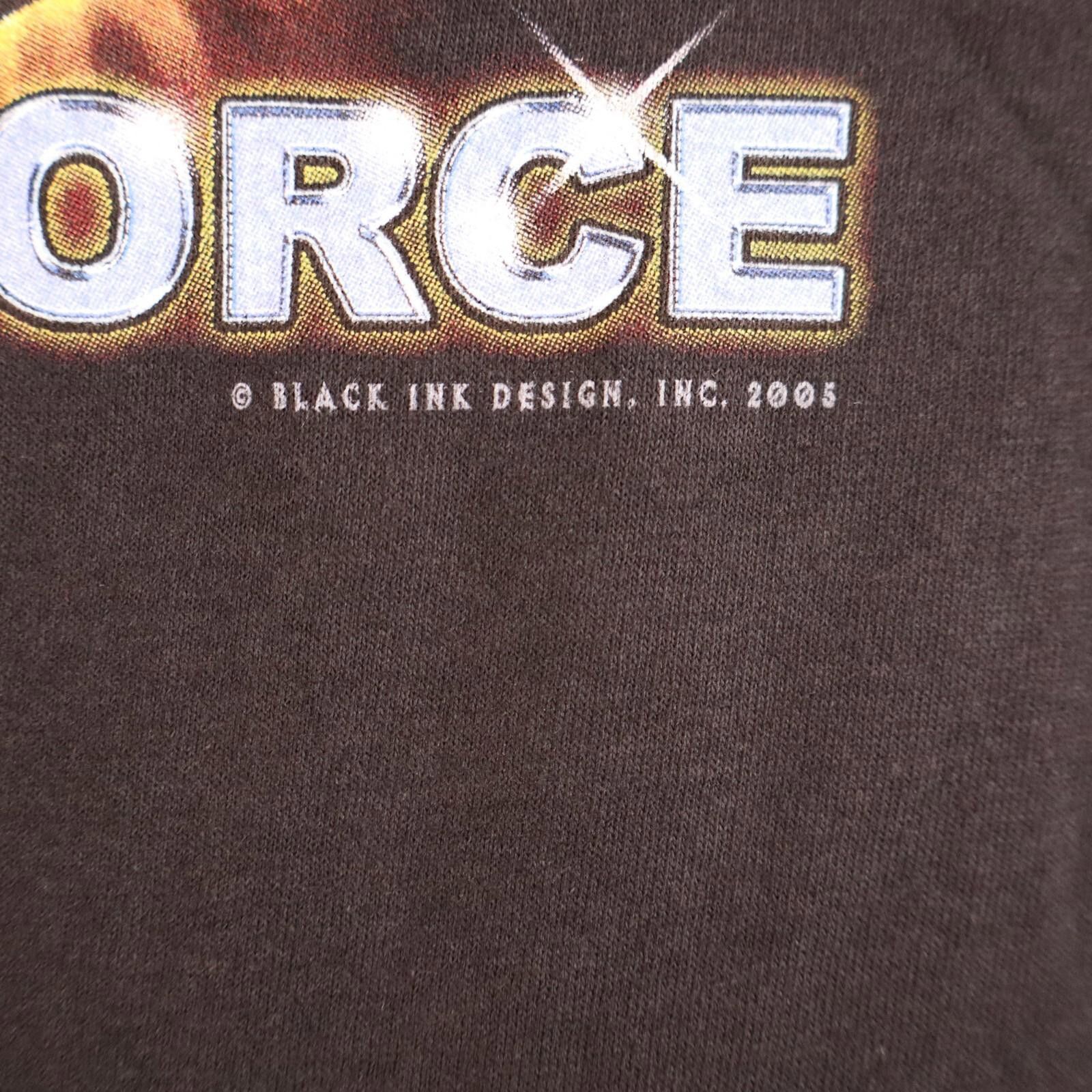 Soffe US Air Force "Cross Into The Blue" Black Shirt XL 2005 USA Size US XL / EU 56 / 4 - 8 Thumbnail