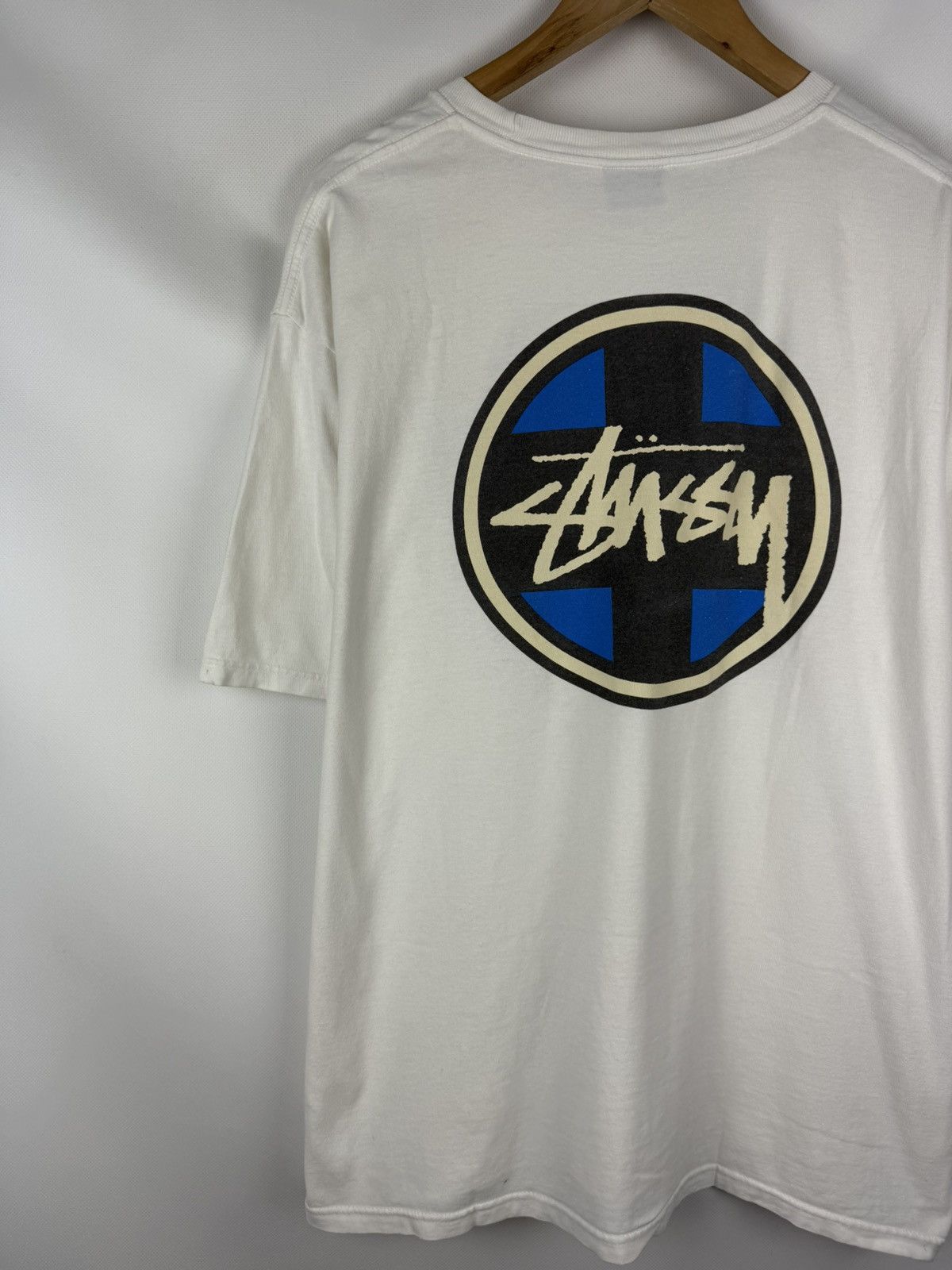 Other Stussy Vintage Big Back Logo Short Sleeve T Shirt Size XL Size US XL / EU 56 / 4 - 17 Thumbnail
