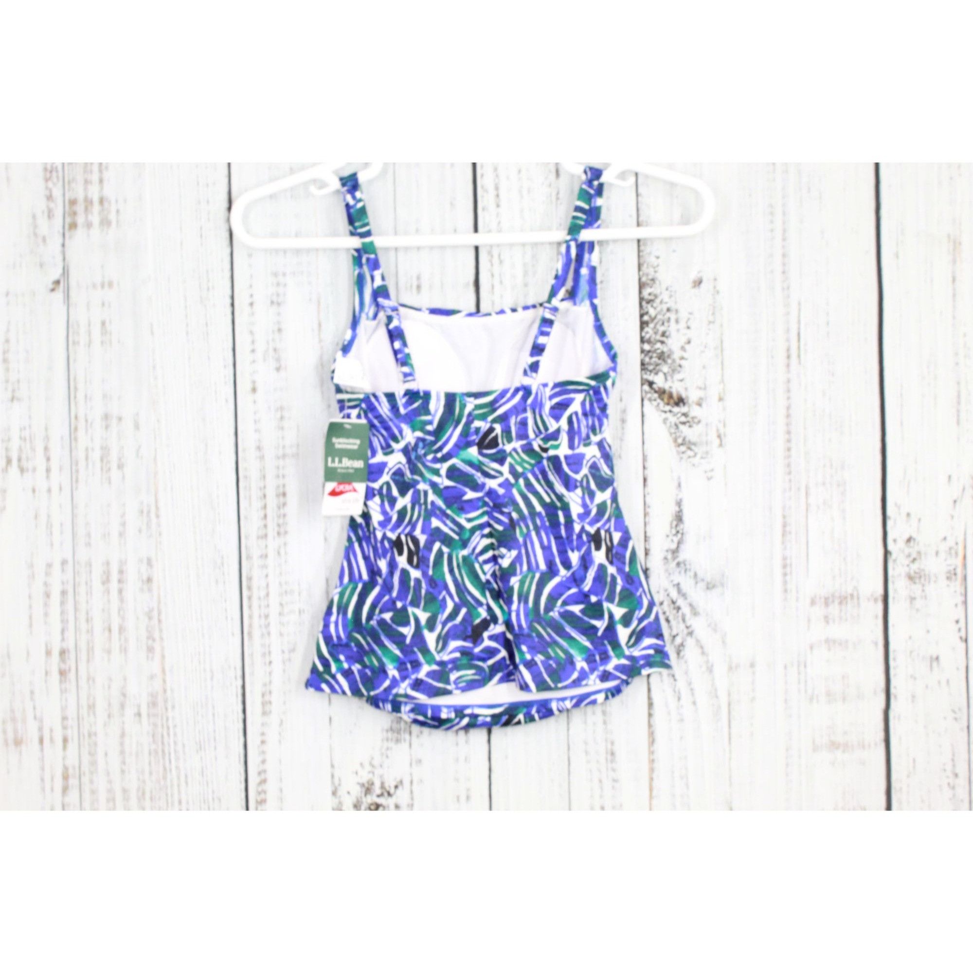 L.L. Bean LL Bean Women's Mix and Match Swimwear Tankini Size 6 Size M / US 6-8 / IT 42-44 - 9 Thumbnail