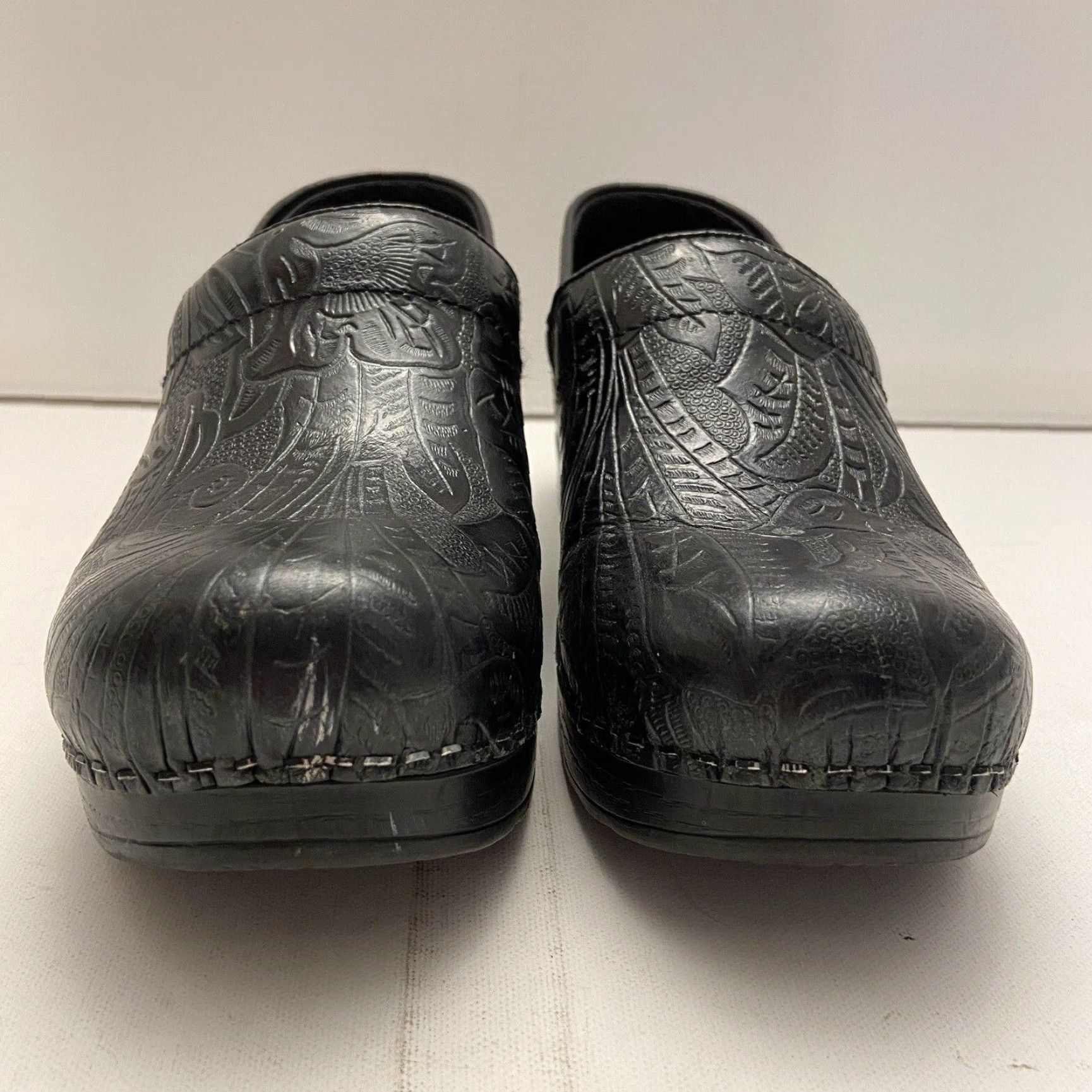 Dansko Dansko Black Floral Pattern Women’s 39 906020202 Size ONE SIZE - 2 Thumbnail