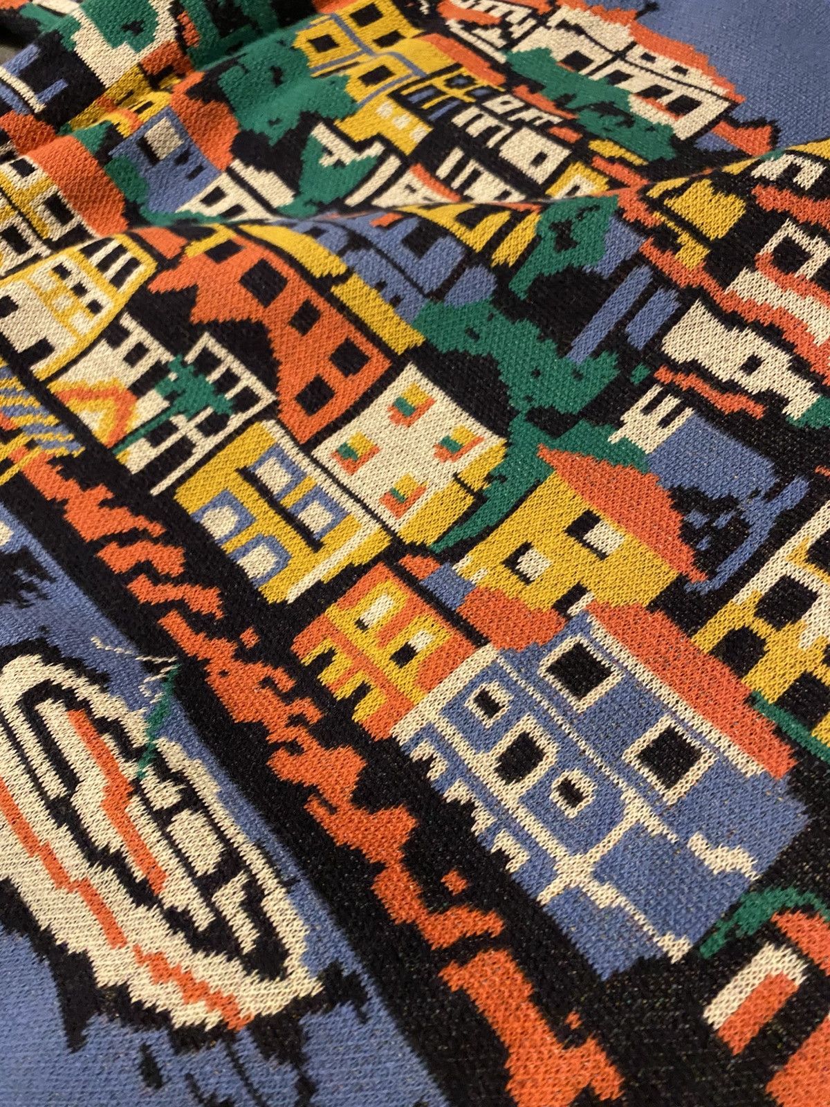 Aime Leon Dore Aimé Leon Dore SS20 Molyvos Seatown Intarsia Sweater sz L Size US L / EU 52-54 / 3 - 1 Thumbnail