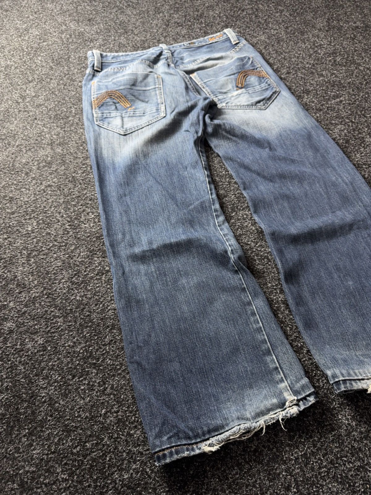 G-Star 00s Retro Y2K G-Star RAW Men’s Straight Leg Denim Jeans Size US 32 / EU 48 - 15 Thumbnail