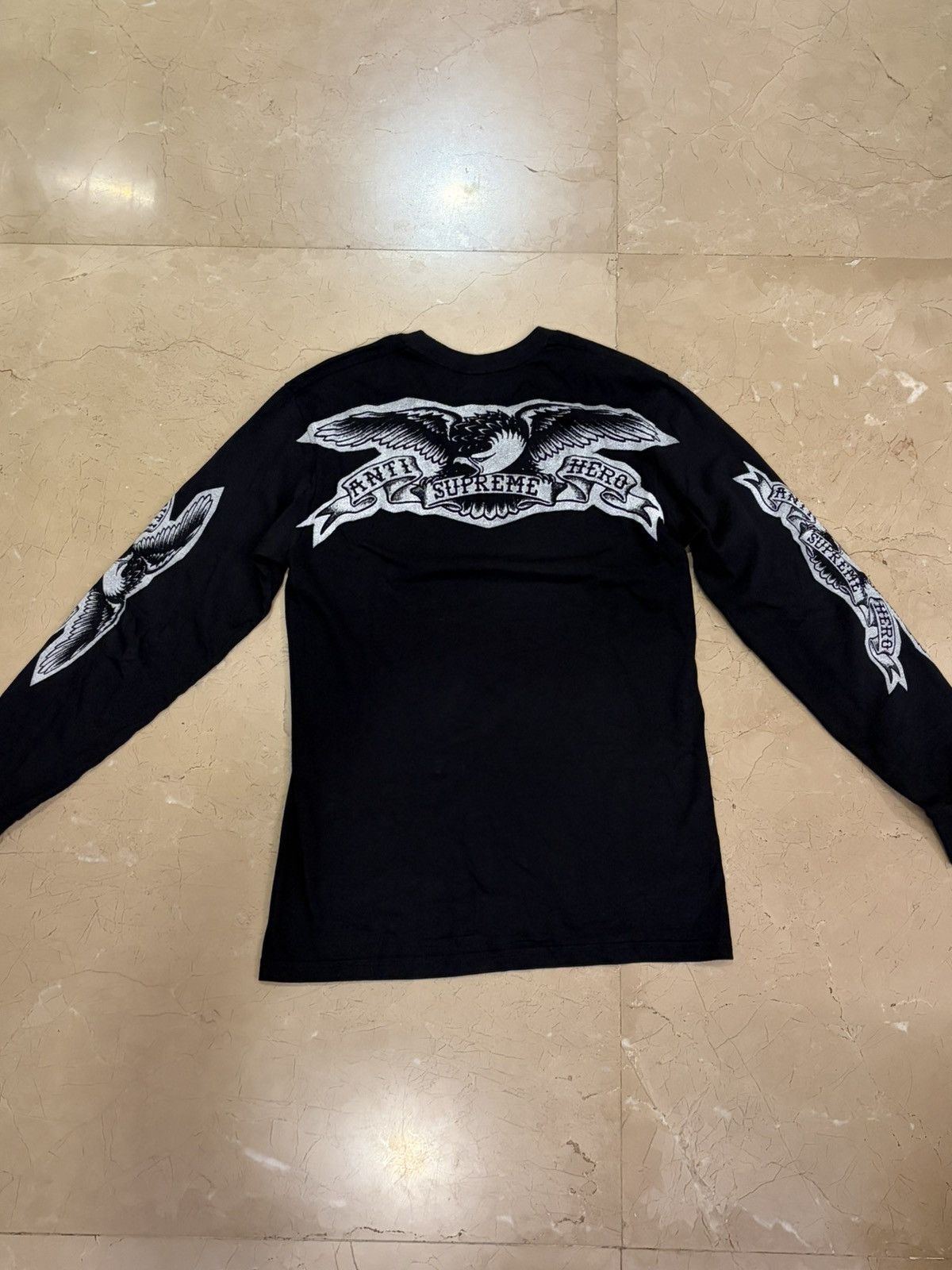 Antihero × Supreme Supreme antihero long sleeve tee Size US S / EU 44-46 / 1 - 1 Thumbnail