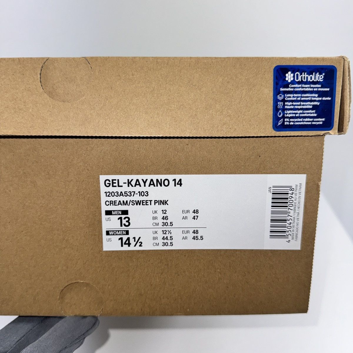 Asics GEL KAYANO 14 SNEAKERS Size US 13 / EU 46 - 12 Thumbnail