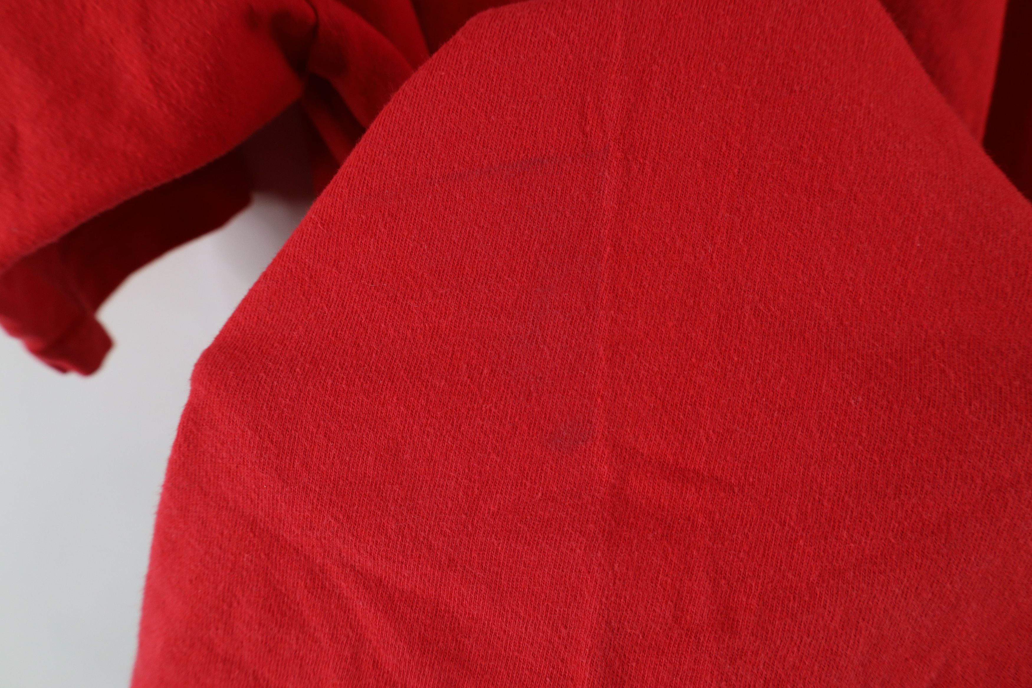 The North Face × Vintage Vintage The North Face Spell Out Big Logo T-Shirt Red Size US XXL / EU 58 / 5 - 7 Thumbnail