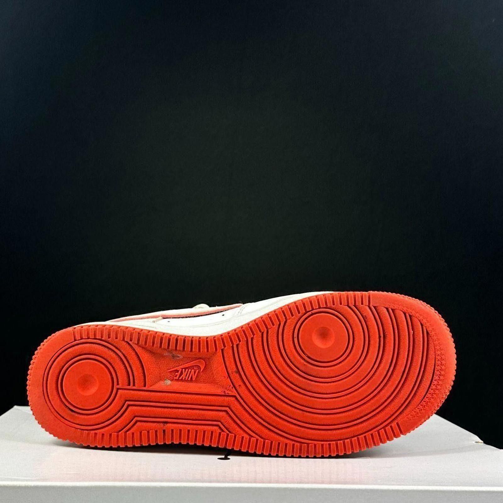 Nike Nike Air Force 1 Low “White/Red Outline Swoosh” — US 5Y Size US 6.5 / IT 36.5 - 3 Thumbnail