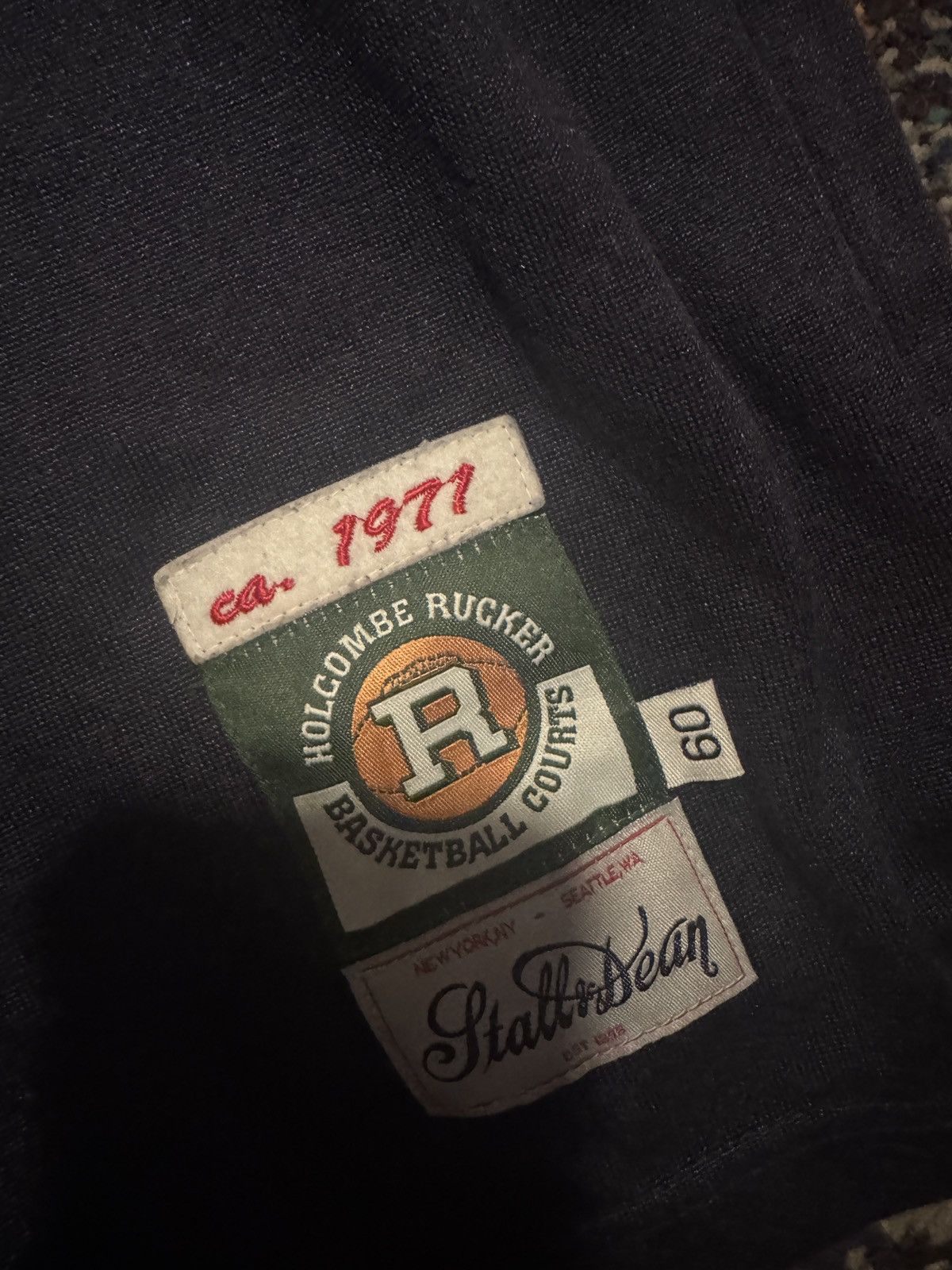 NBA Holcombe Rucker #6 1971 Harlem Park Stall & Dean 3Xl 4Xl Size US XXL / EU 58 / 5 - 2 Thumbnail