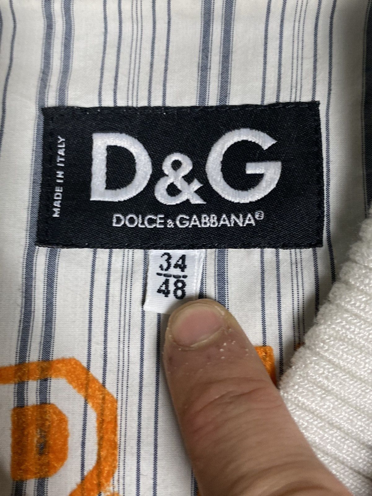 Dolce & Gabbana Dolce gabbana cargo AW03 bomber zipper Size US S / EU 44-46 / 1 - 8 Thumbnail