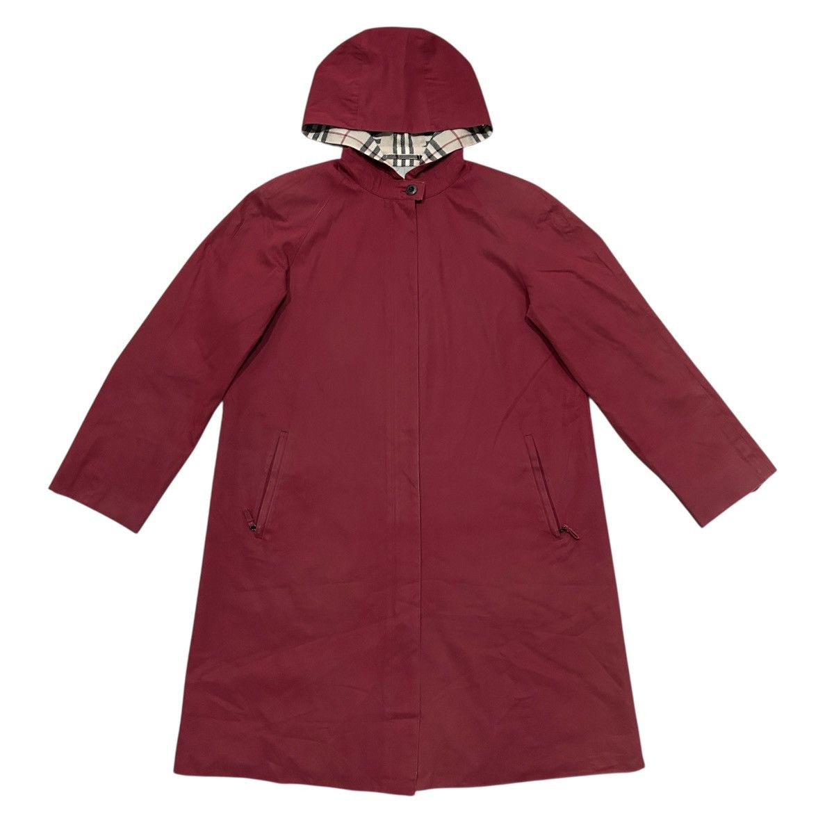 Burberry Burberry London Red Hooded Trench Coat Size US S / EU 44-46 / 1 - 3 Thumbnail