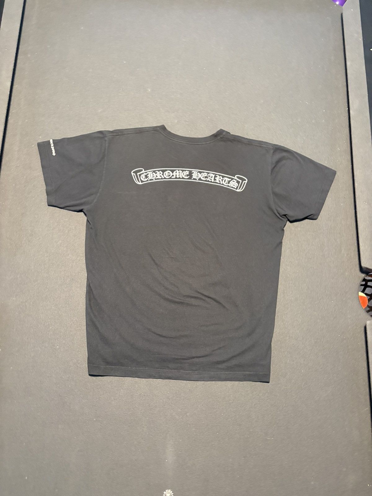 Vintage Scroll Pocket Tee “Fuck You”