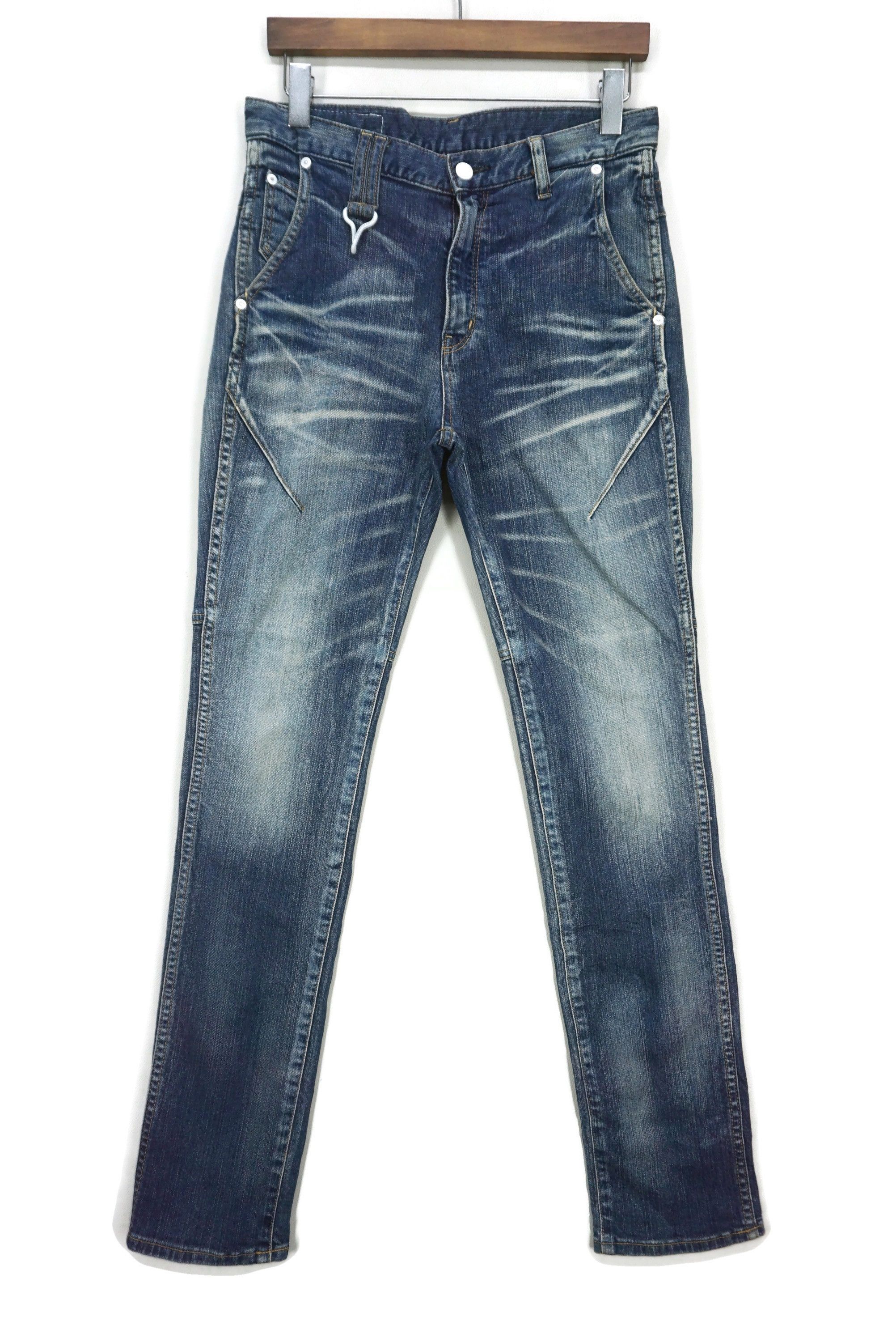Japanese Brand PPFM x Big John Jeans W31xL33 Buckle Back Slim Skinny Denim Size US 28 / EU 44 - 1 Thumbnail