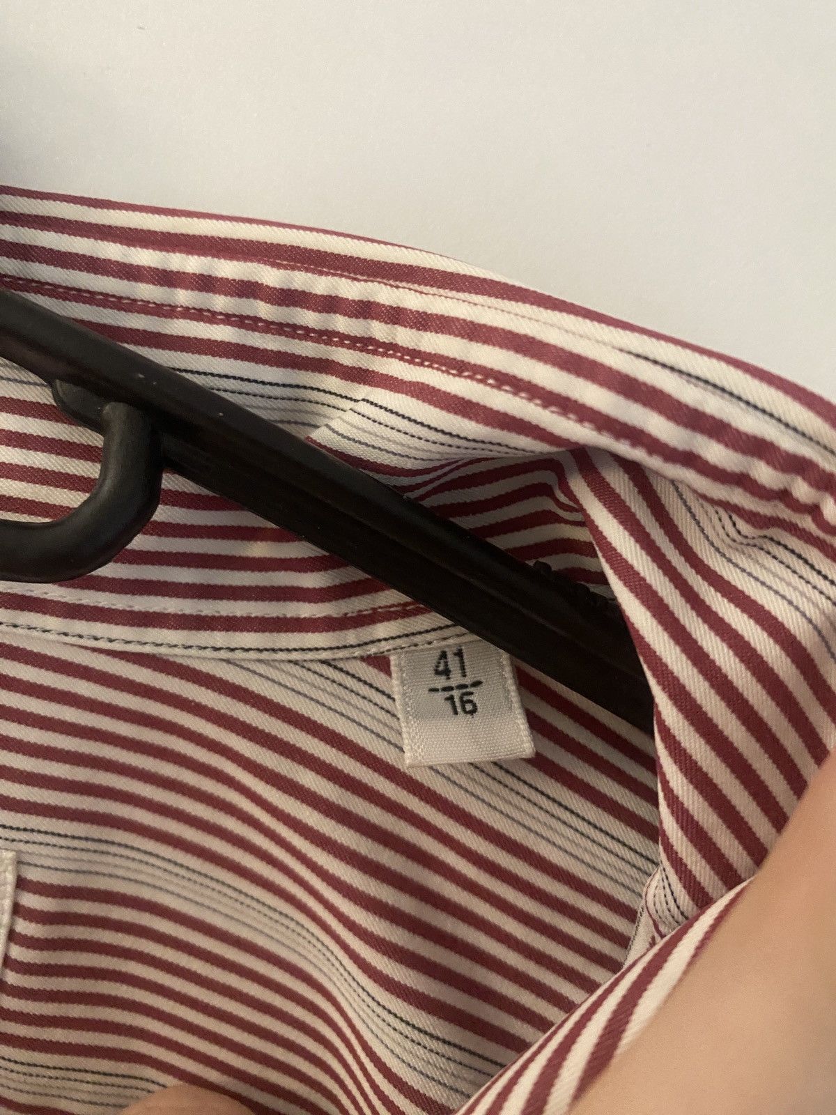 Hermes Hermes stripped shirt button up Size US XL / EU 56 / 4 - 3 Thumbnail
