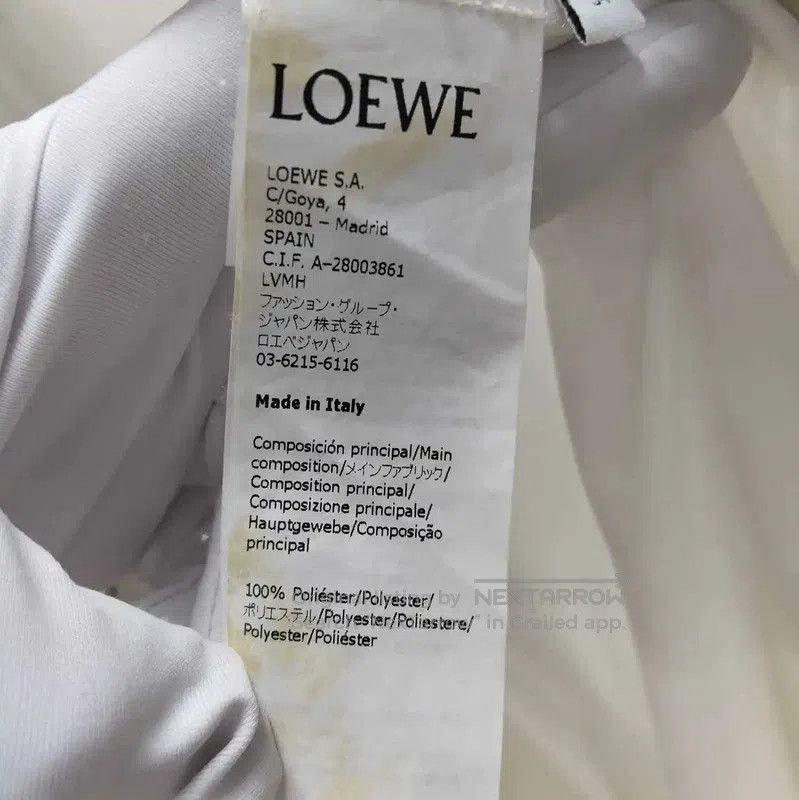 Loewe Loewe White Pleated Skirt for Summer . Size 23" - 4 Thumbnail