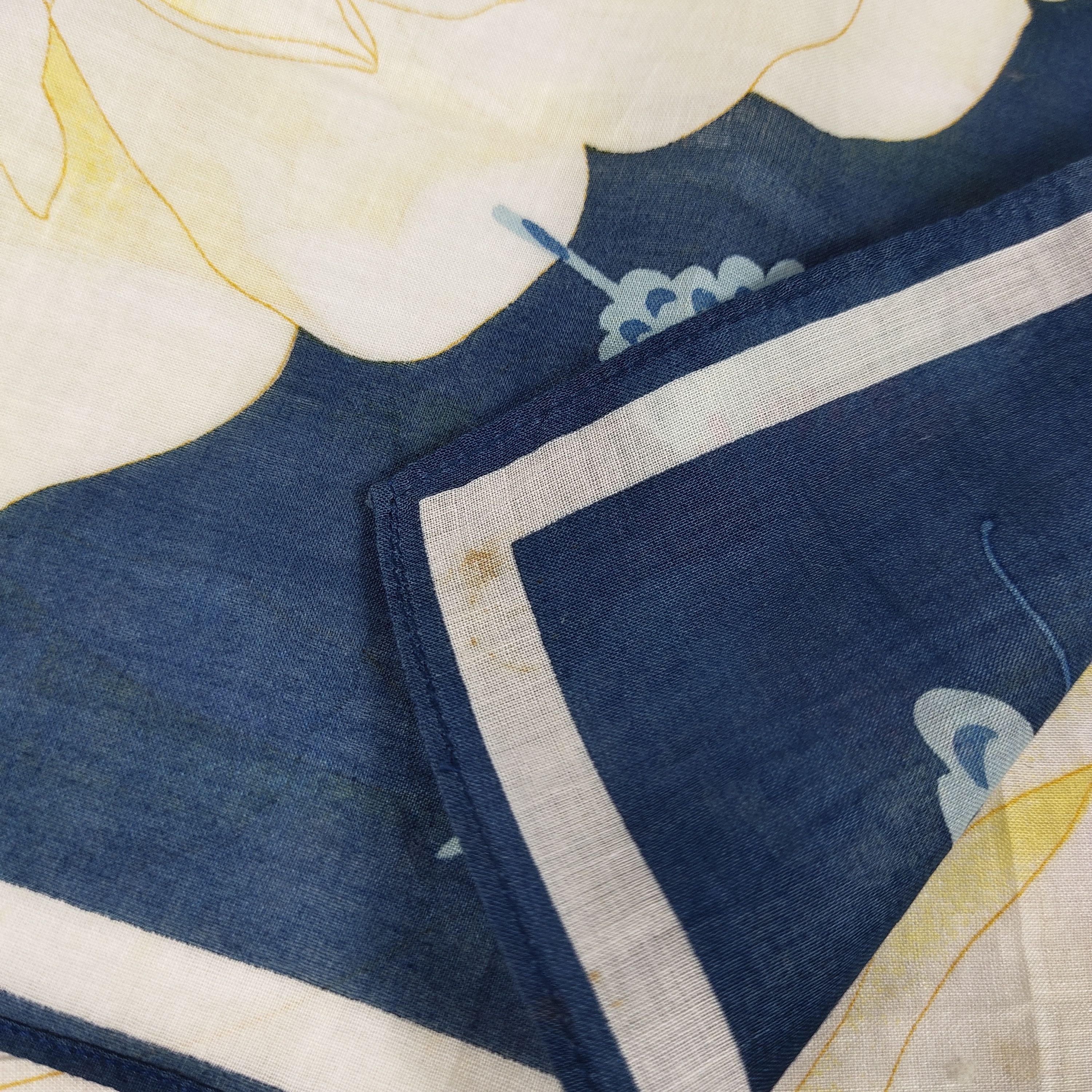 Hanae Mori × Vintage Hanae Mori Handkerchief / Neckerchief / Bandana FZ704 Size ONE SIZE - 7 Thumbnail