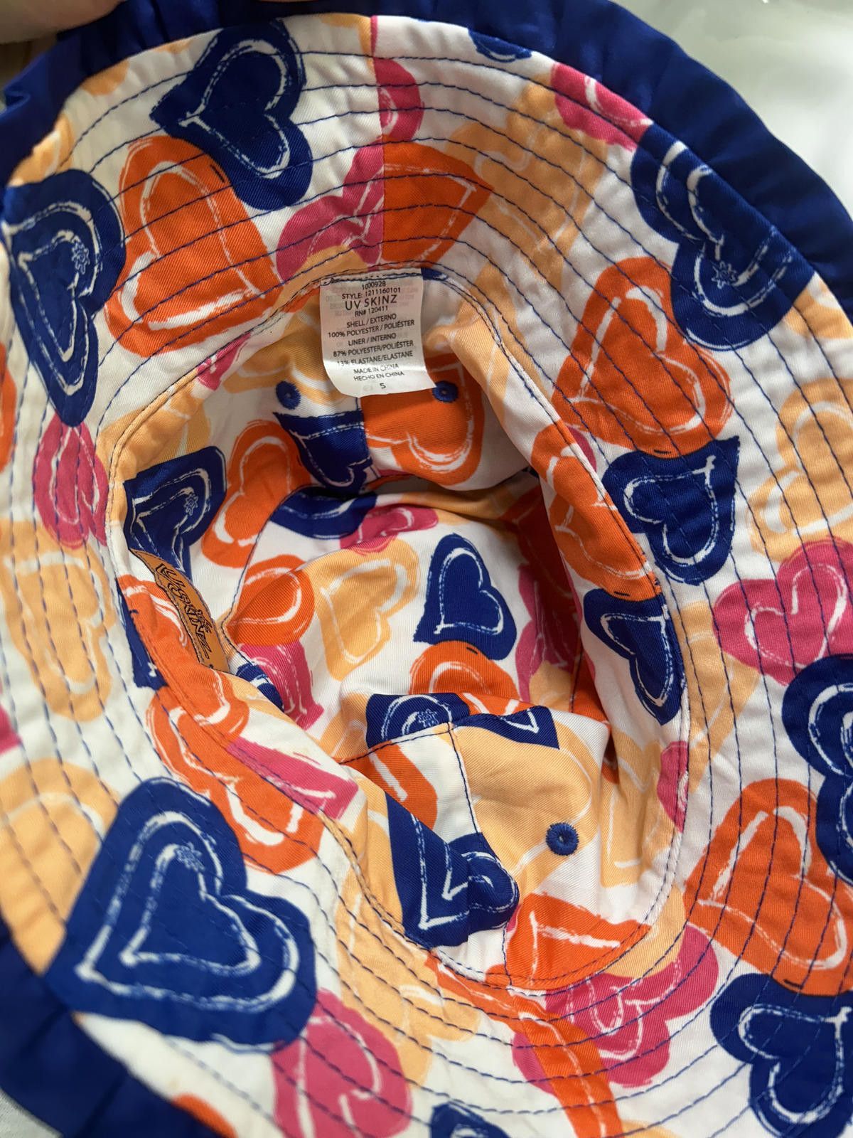 Vans Vans Blue Ruffled Bucket Hat Size ONE SIZE - 3 Thumbnail