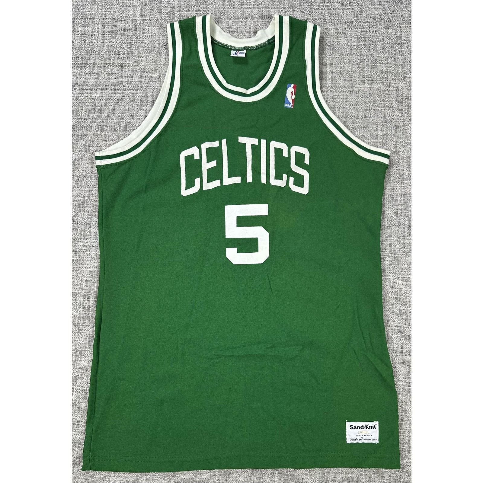 Other Boston Celtics Jersey Bill Walton Green Sand Knit 80s Sz L Size US L / EU 52-54 / 3 - 1 Thumbnail