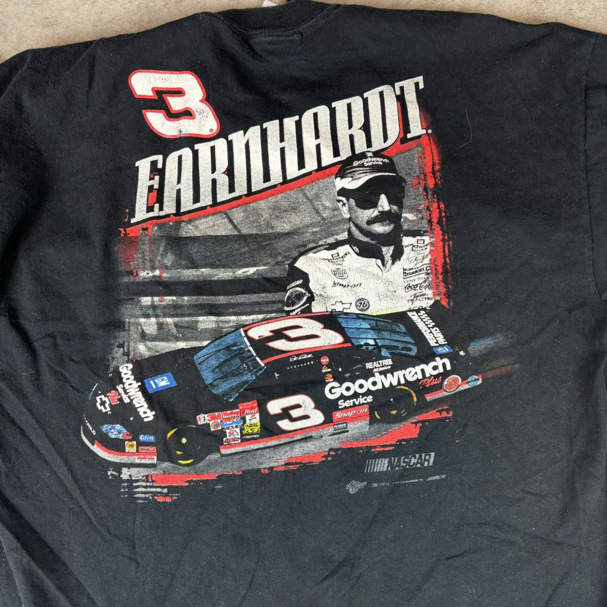 Winners Circle Dale Earnhardt #3 2008 Daytona 500 Men's Vintage T-Shirt Size US XL / EU 56 / 4 - 2 Thumbnail