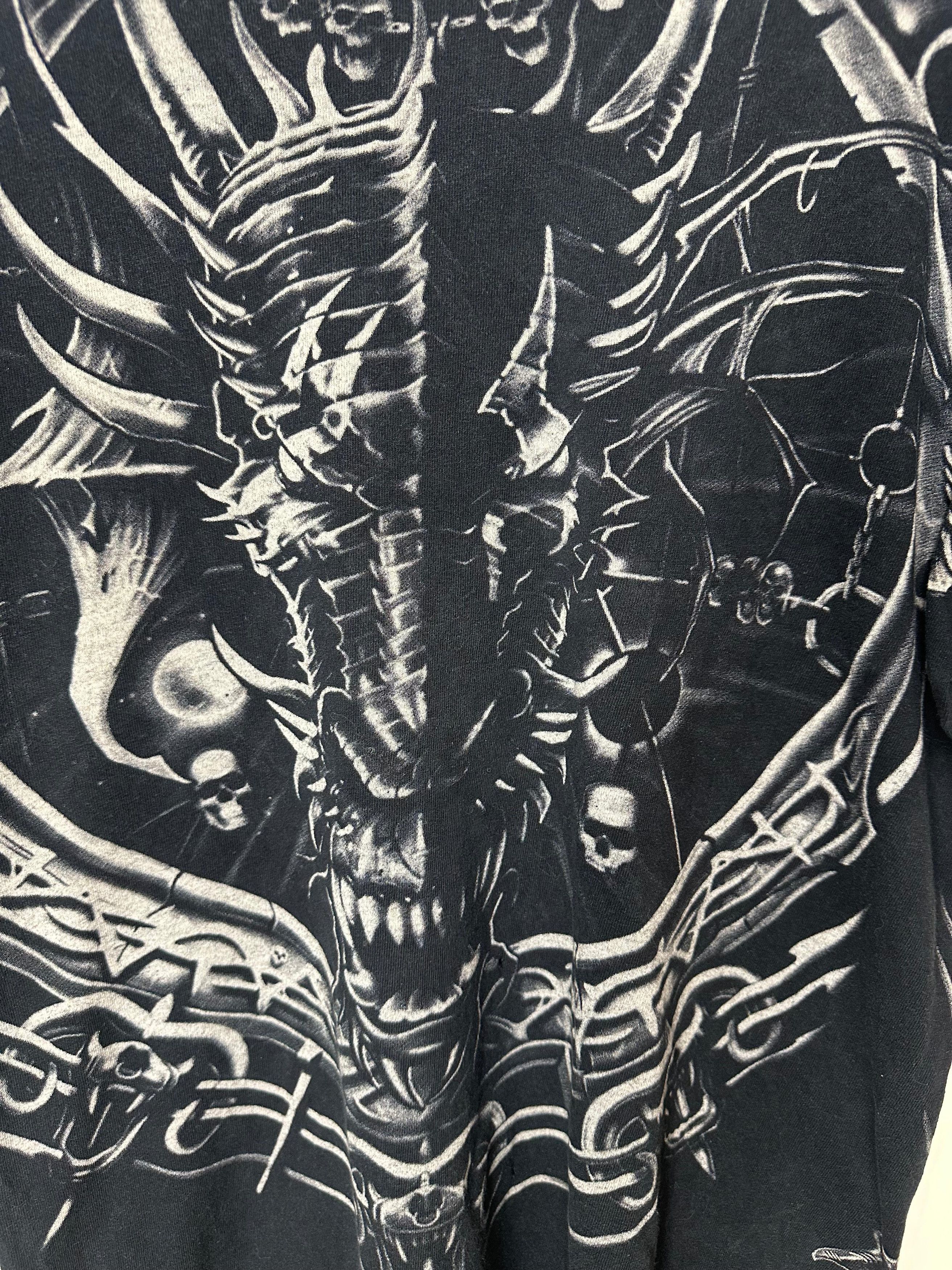 Liquid Blue × Vintage Vintage Liquid Blue Dragon Shirt Graphic Universal Studios Size US L / EU 52-54 / 3 - 3 Thumbnail