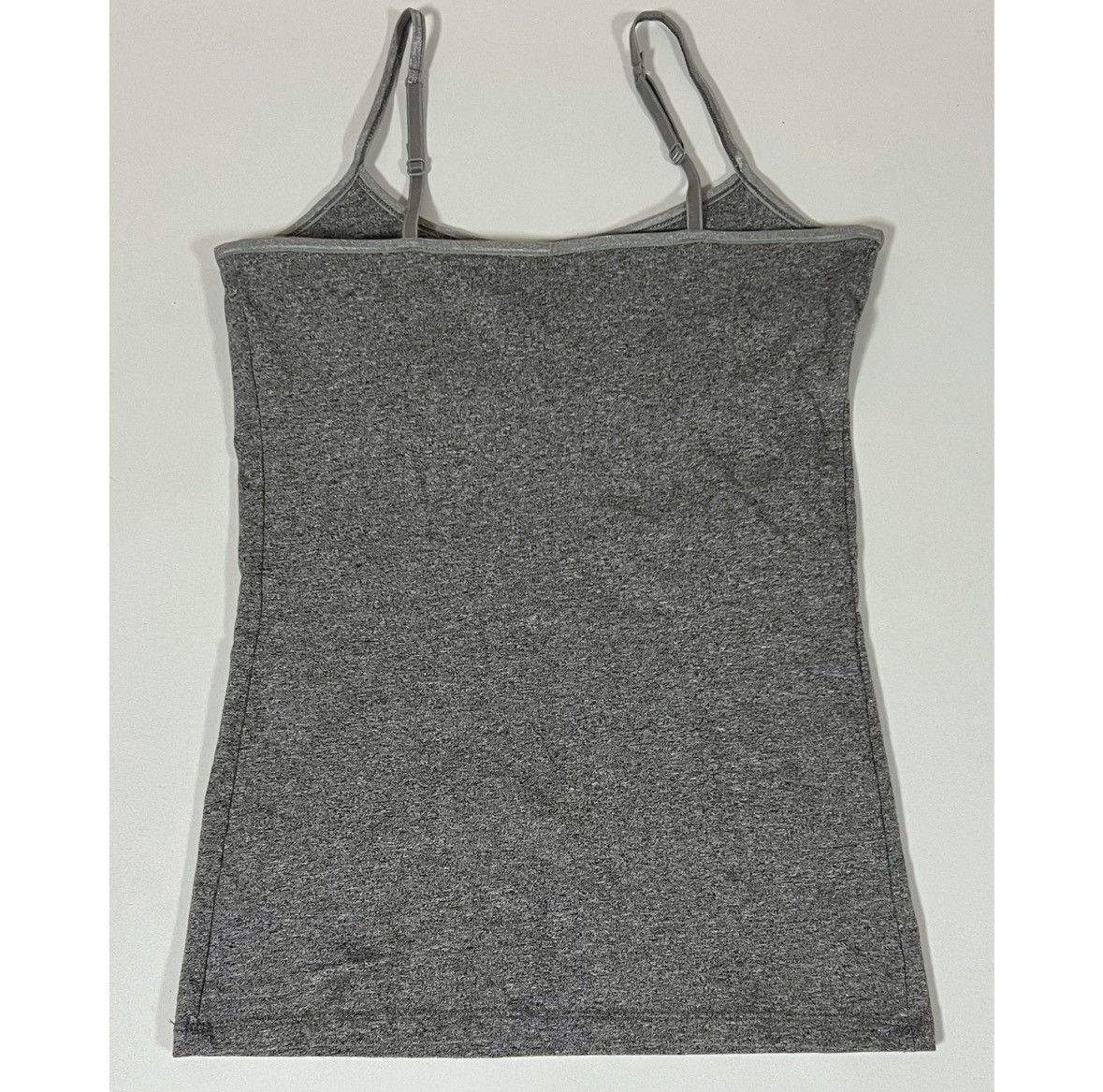 Sonoma SO Gray Grey Cami Shelf-Bra Camisole Tank Top Shirt Size S 🩶 Size S / US 4 / IT 40 - 3 Thumbnail