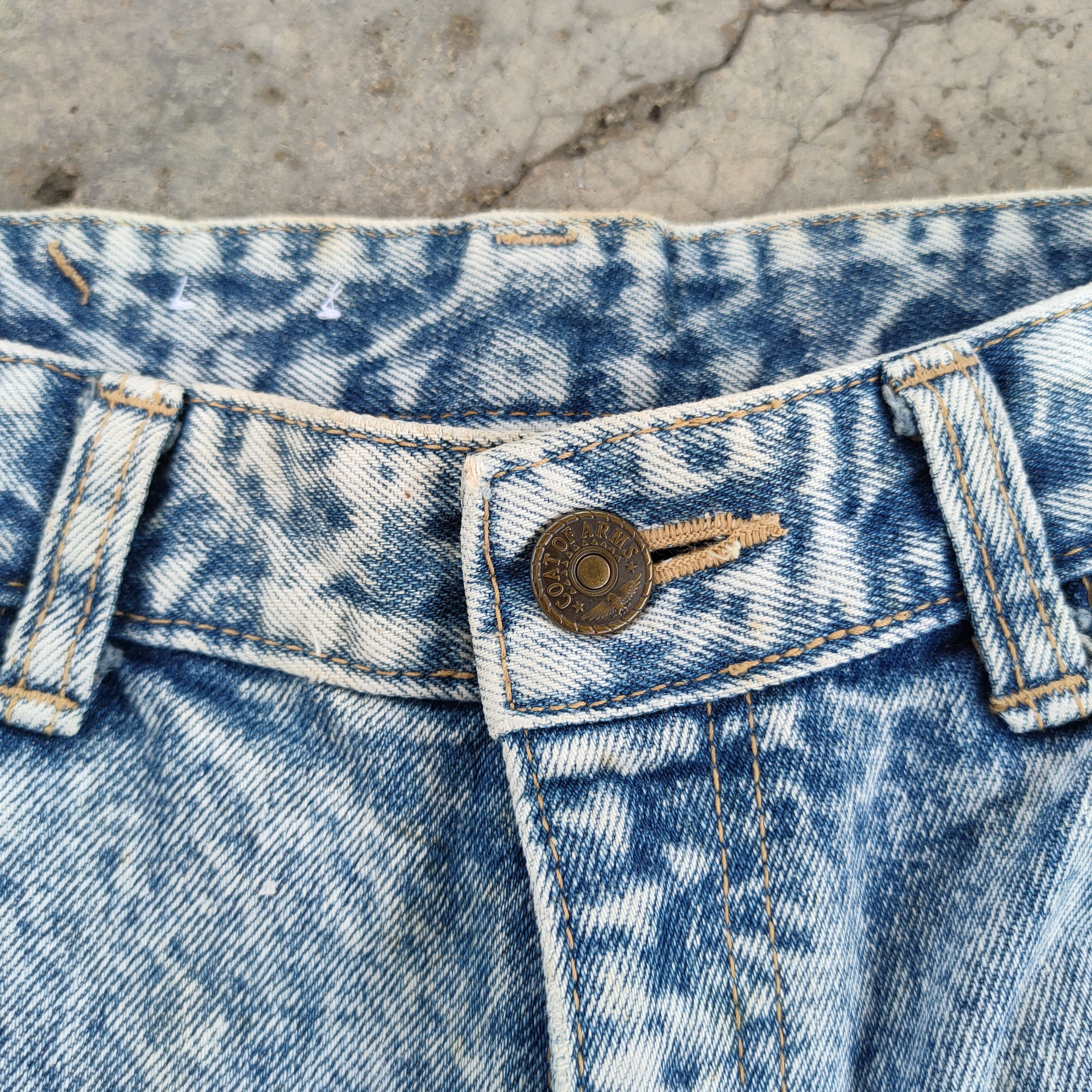 Japanese Brand × Jean × Vintage VINTAGE THREE PAI FADED ACID WASH JEANS PANTS Size US 29 - 8 Thumbnail