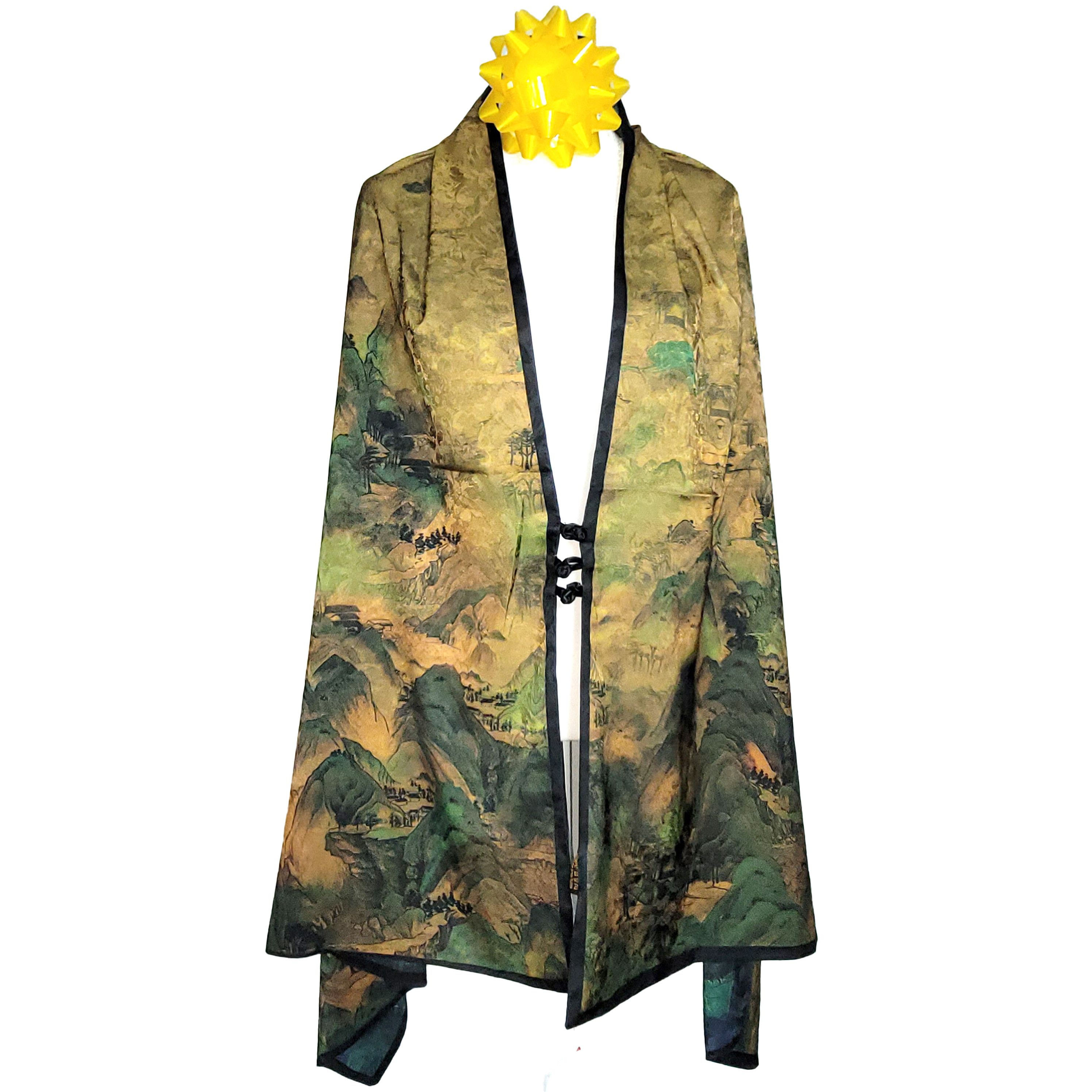 Other NWT Double-Sided Double-Layer Long Silk Scarf 27"x70" PK5990 Size ONE SIZE - 5 Thumbnail