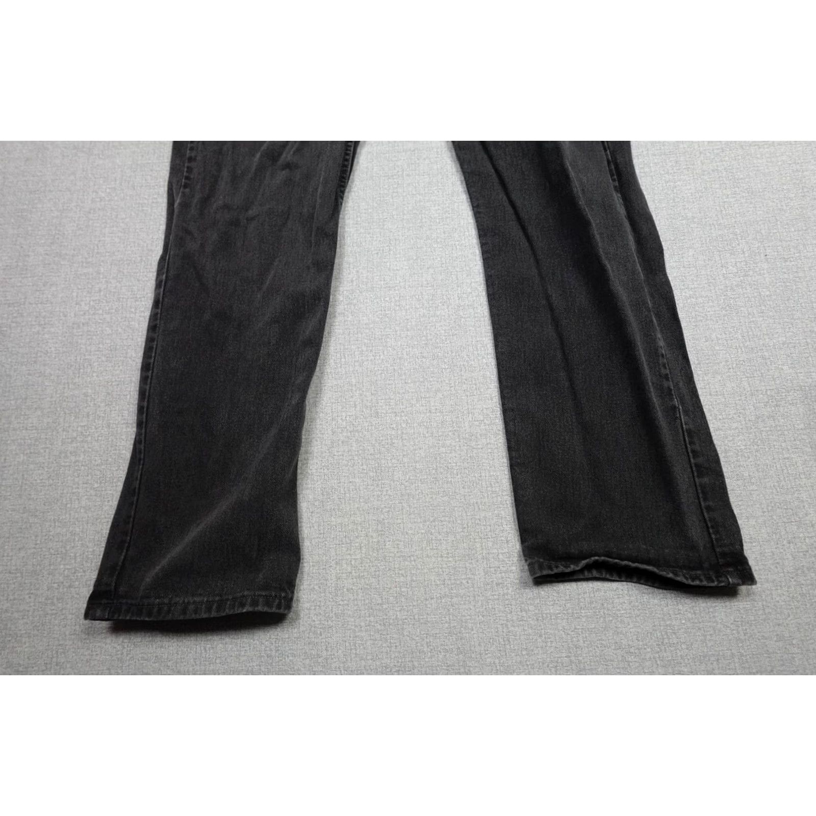 Levi's VINTAGE Levi's 505 Jeans Mens 40x32 Black Regular Fit Western Cowboy Black Wash Size US 40 / EU 56 - 3 Thumbnail
