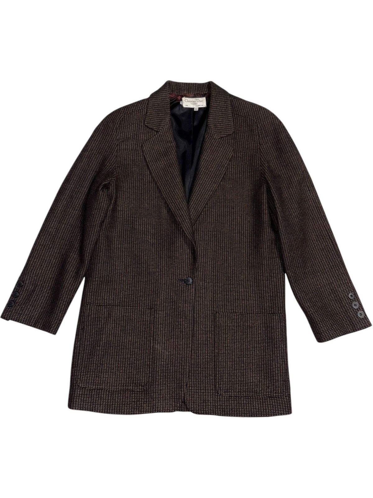 Dior Dior “The Suit” Wool Tweed Blazer Sports Coat Jacket archive Size 42S - 1 Thumbnail