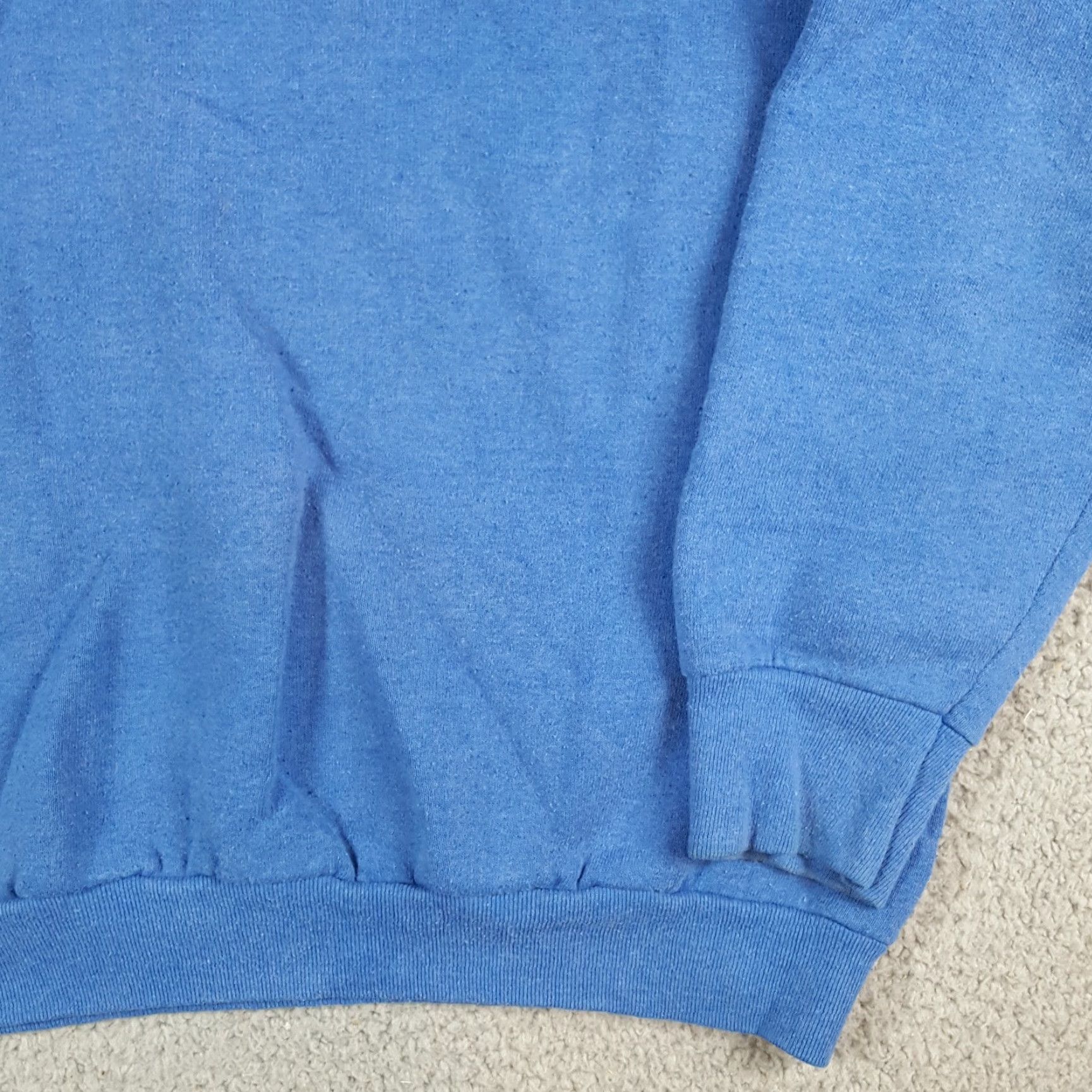 Fruit Of The Loom VINTAGE Fruit of the Loom Sweatshirt Raglan Sleeve Size L Blue Crewneck 90s Skater Pullover Size US L / EU 52-54 / 3 - 3 Thumbnail