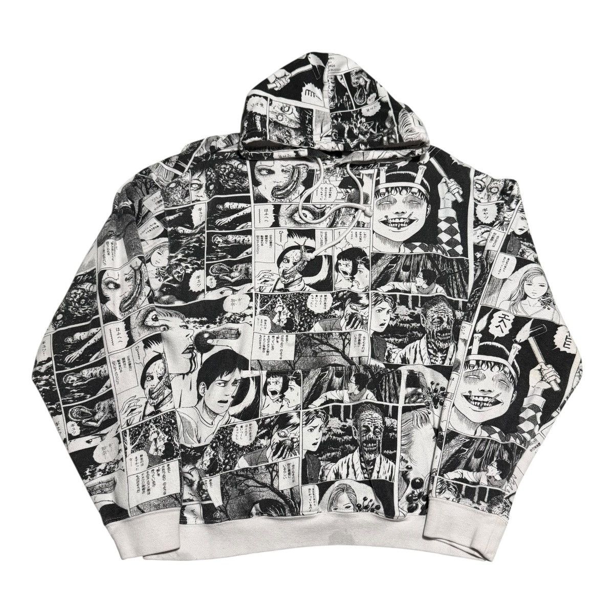 Other Junji Ito Crunchy Roll Manga Panel Horror Sweatshirt Boxy S Size S / US 4 / IT 40 - 1 Thumbnail