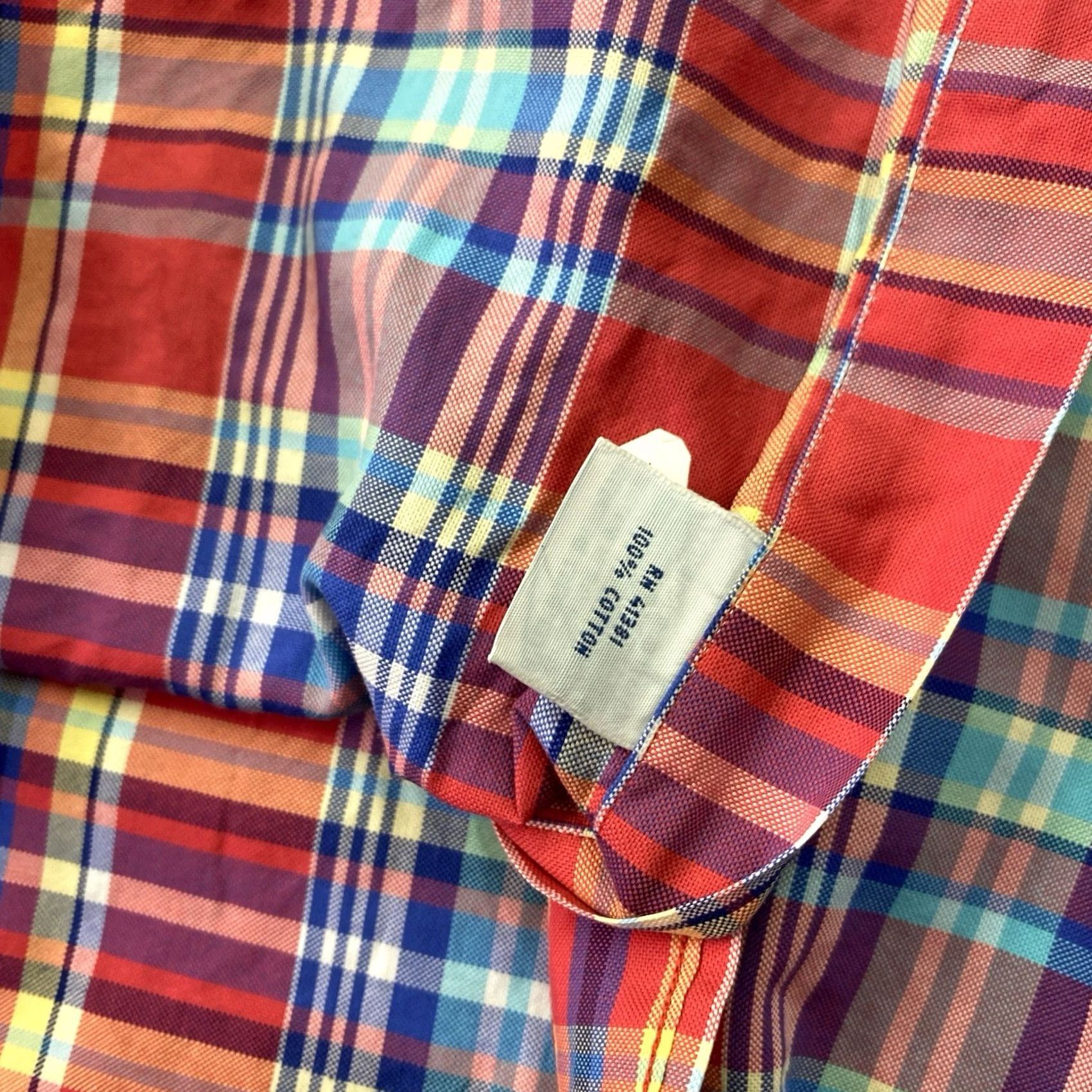 Polo Ralph Lauren Polo Ralph Lauren Button-Up Shirt XL Multicolor Plaid Classic Shirt Men Size US XL / EU 56 / 4 - 6 Thumbnail