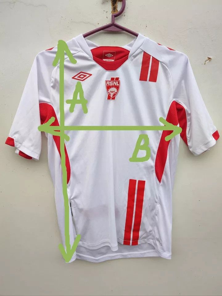 Umbro Umbro AS Nancy Lorraine 2010/11 Home FOOTBALL Kit SHIRT Size US XXS / EU 40 - 5 Thumbnail