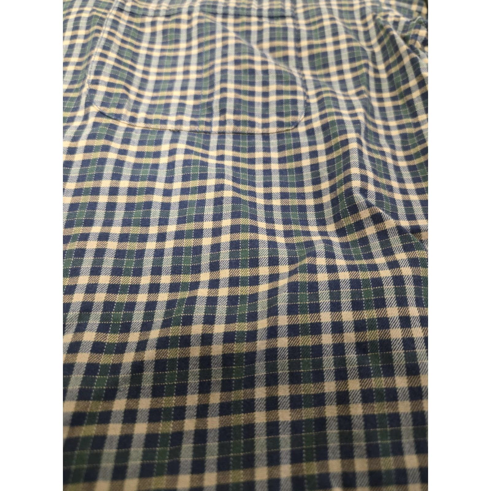 Pendleton VINTAGE Pendleton Shirt Mens Medium Green Blue Plaid Expedition Button Down Long Sleeve Size US L / EU 52-54 / 3 - 4 Thumbnail