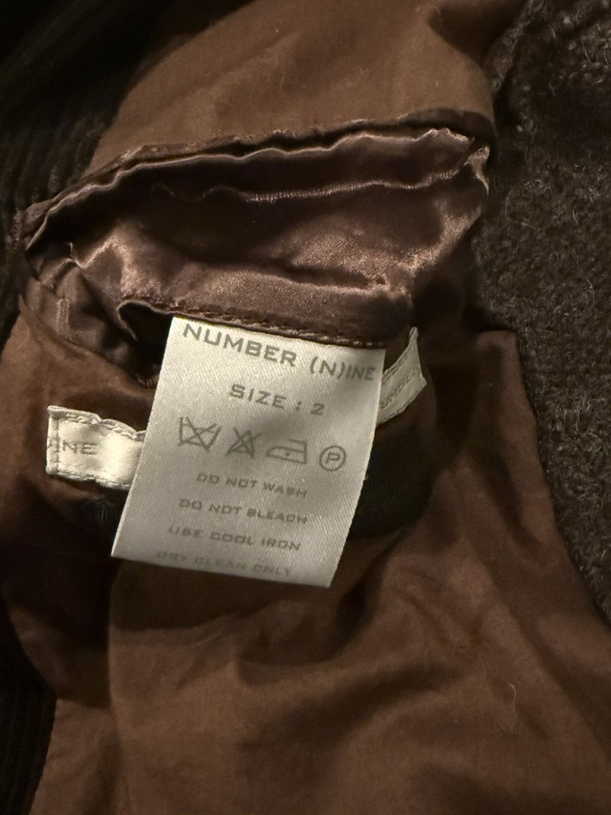 Number (N)ine × Takahiromiyashita The Soloist. AW02 NoWhere Man Corduroy/Wool Jacket Size US M / EU 48-50 / 2 - 8 Thumbnail