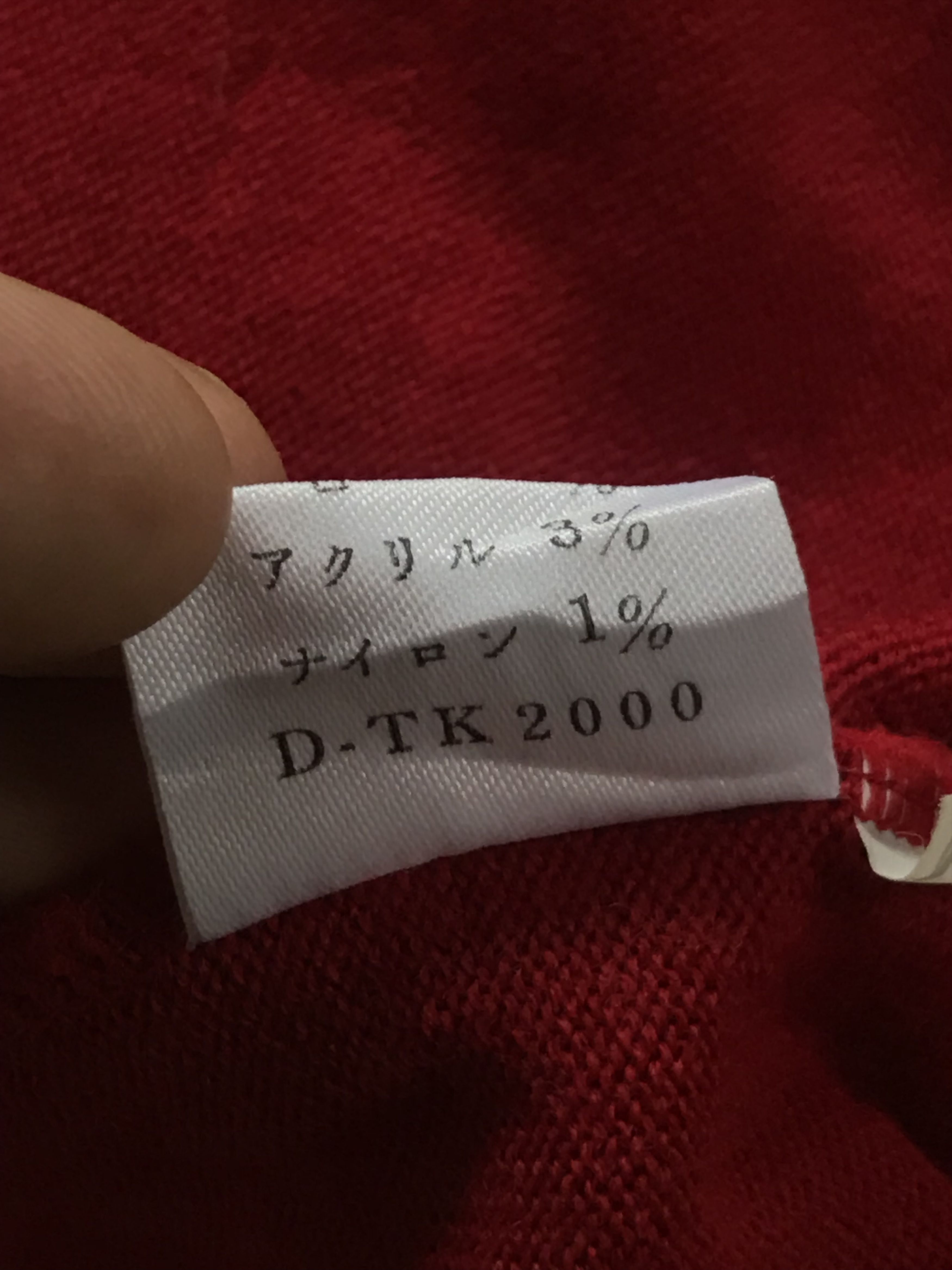 Kansai Yamamoto CC KANSAI By Kansai Yamamoto Lightweight Knitted Small Logo Size US M / EU 48-50 / 2 - 9 Thumbnail