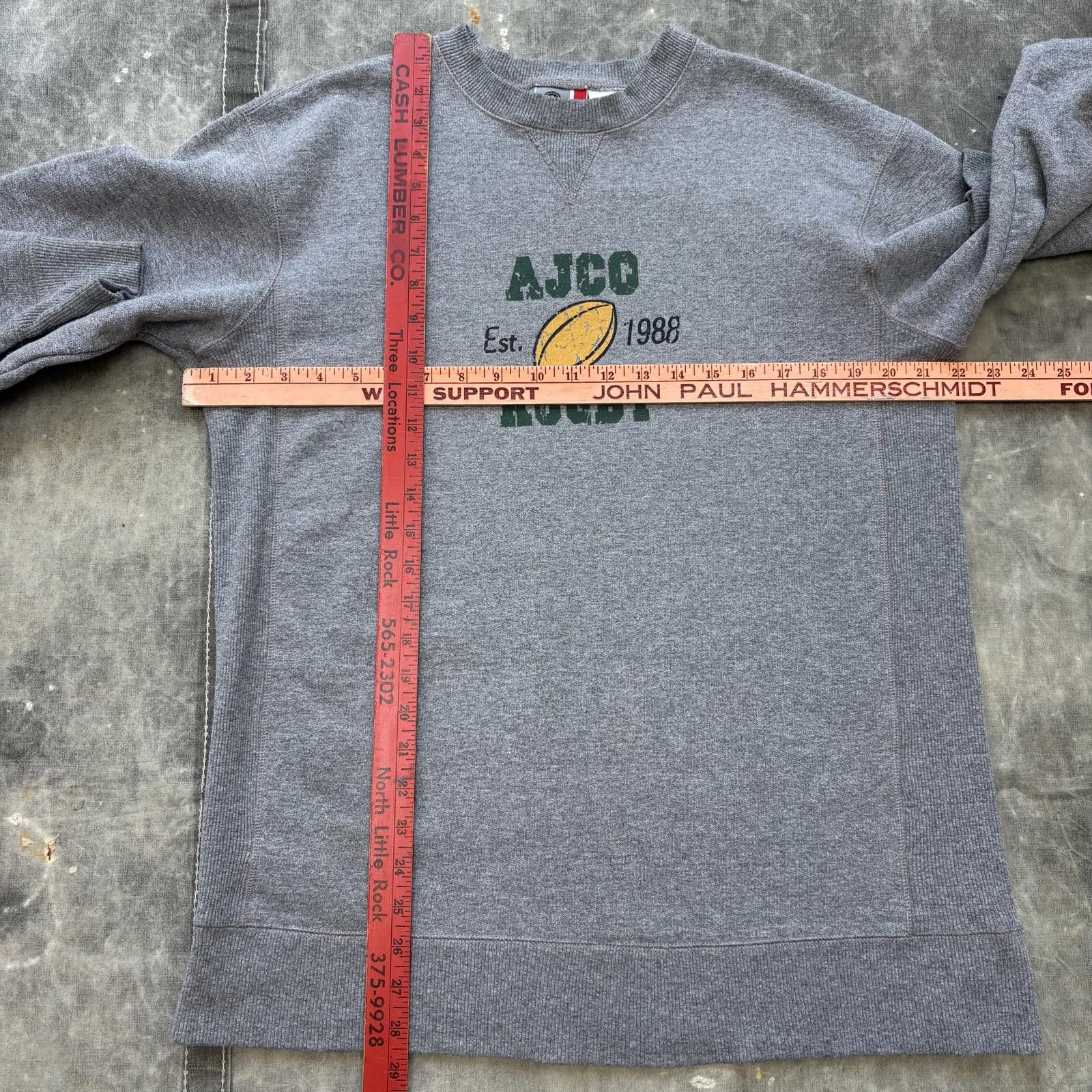 Arizona Jean Co. Vintage Y2K Arizona Jean Co. Rugby Grunge Skater Sweatshirt Size US XL / EU 56 / 4 - 4 Thumbnail