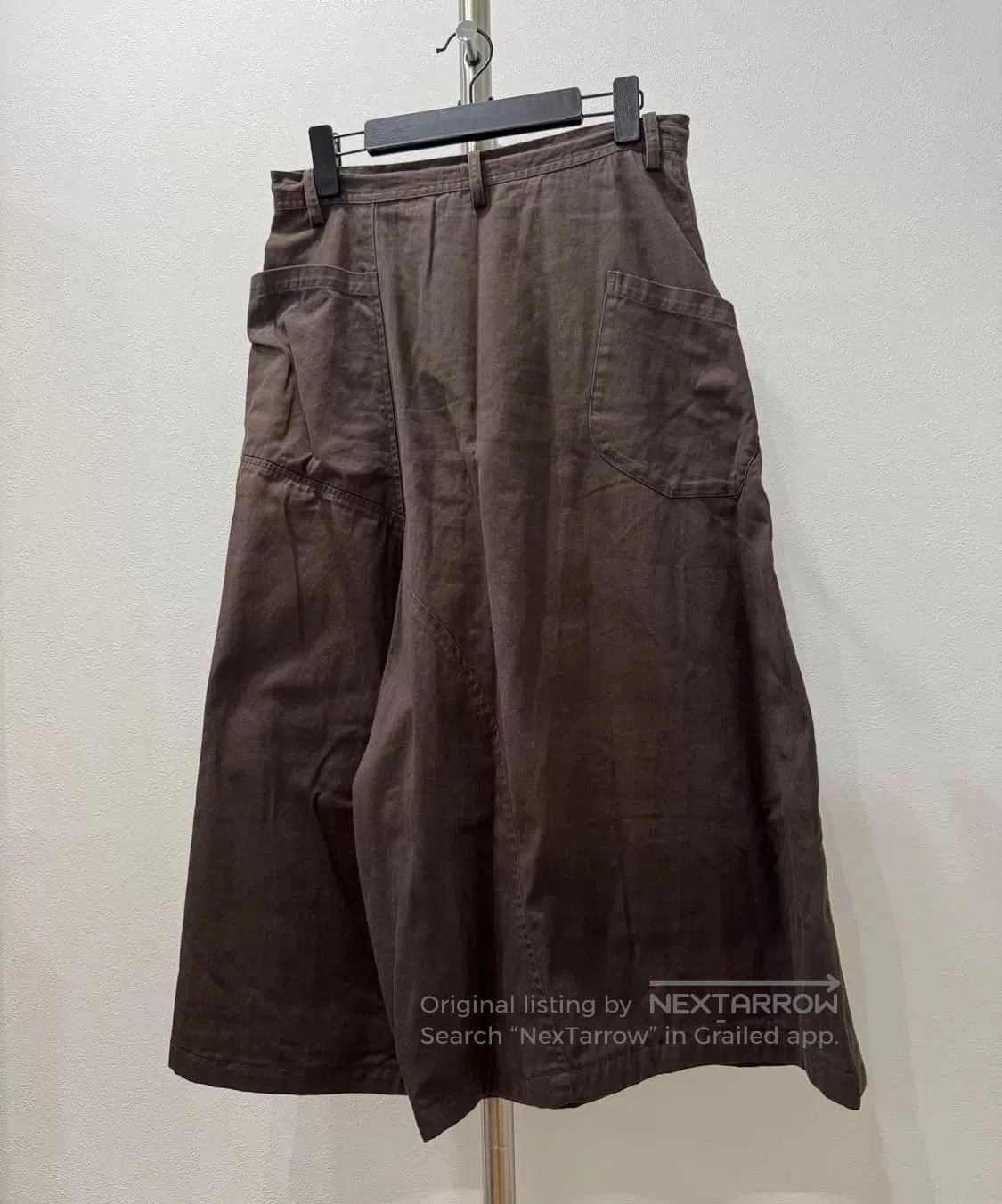 Yohji Yamamoto Yohji Yamamoto Vintage Cargo Skirt. Size 38" / US 16 / IT 52 - 6 Thumbnail
