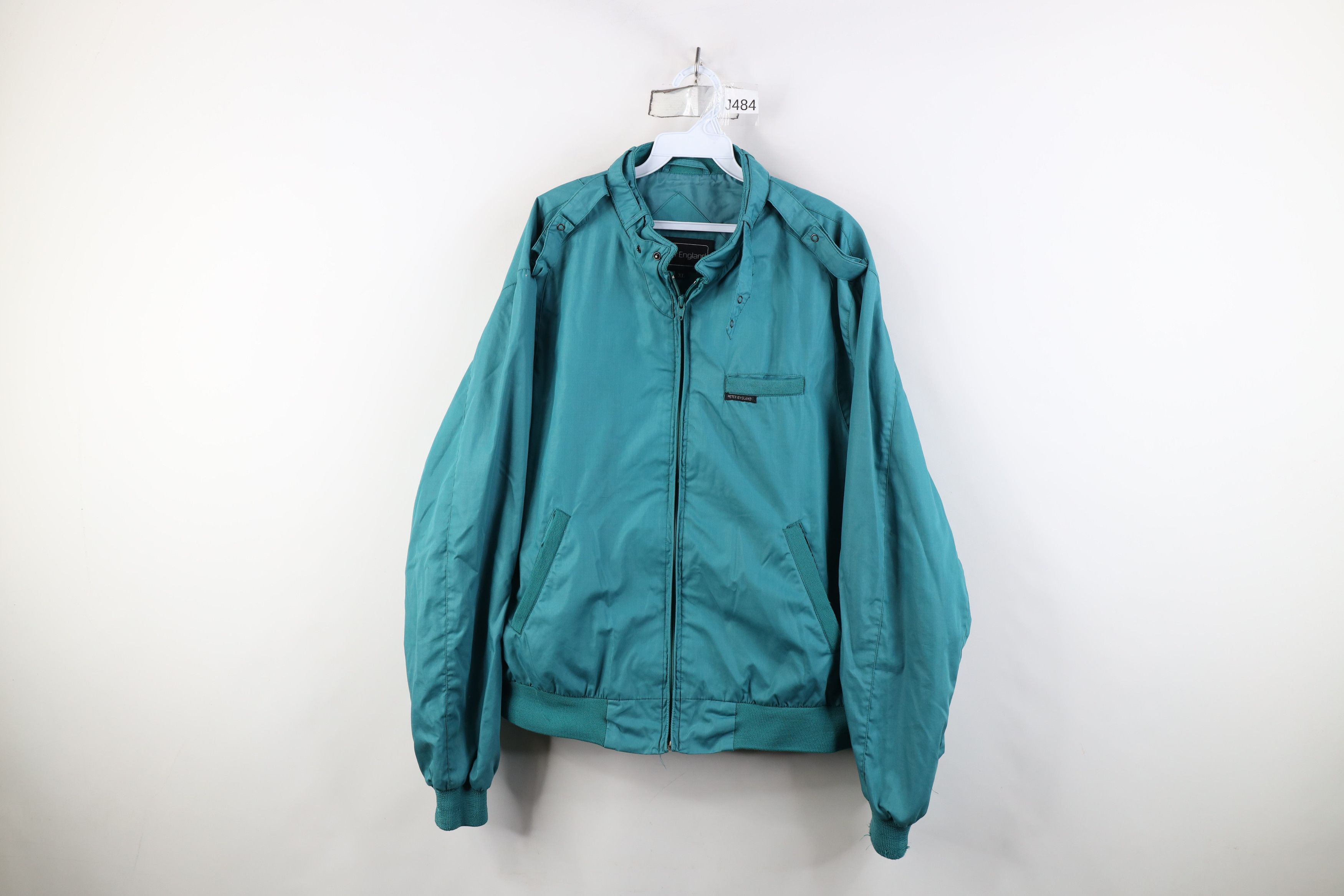 Vintage Vintage 80s 90s Streetwear Full Zip Cafe Racer Bomber Jacket Size US XL / EU 56 / 4 - 1 Thumbnail
