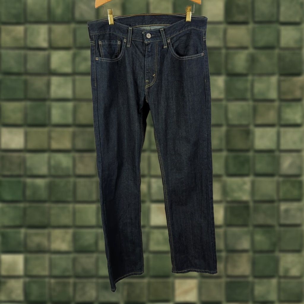 Levi's VINTAGE None Levi's Jeans 559 31x32 Blue Denim Straight 5-Pocket Regular Mens Pants Dark Wash Blue Jeans Size US 31 - 1 Thumbnail