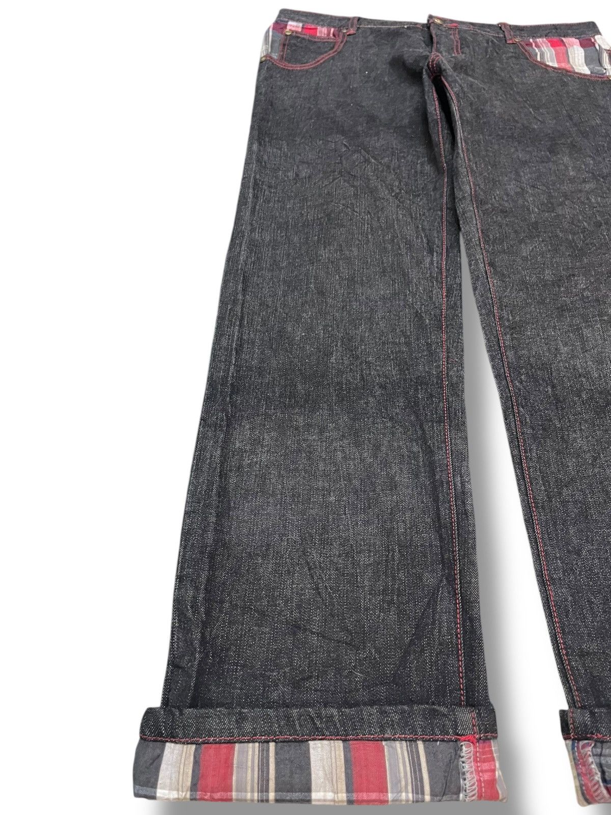 Japanese Brand × Vintage Vintage Net Jeans Unwashed Skater Denim Size US 34 / EU 50 - 3 Thumbnail