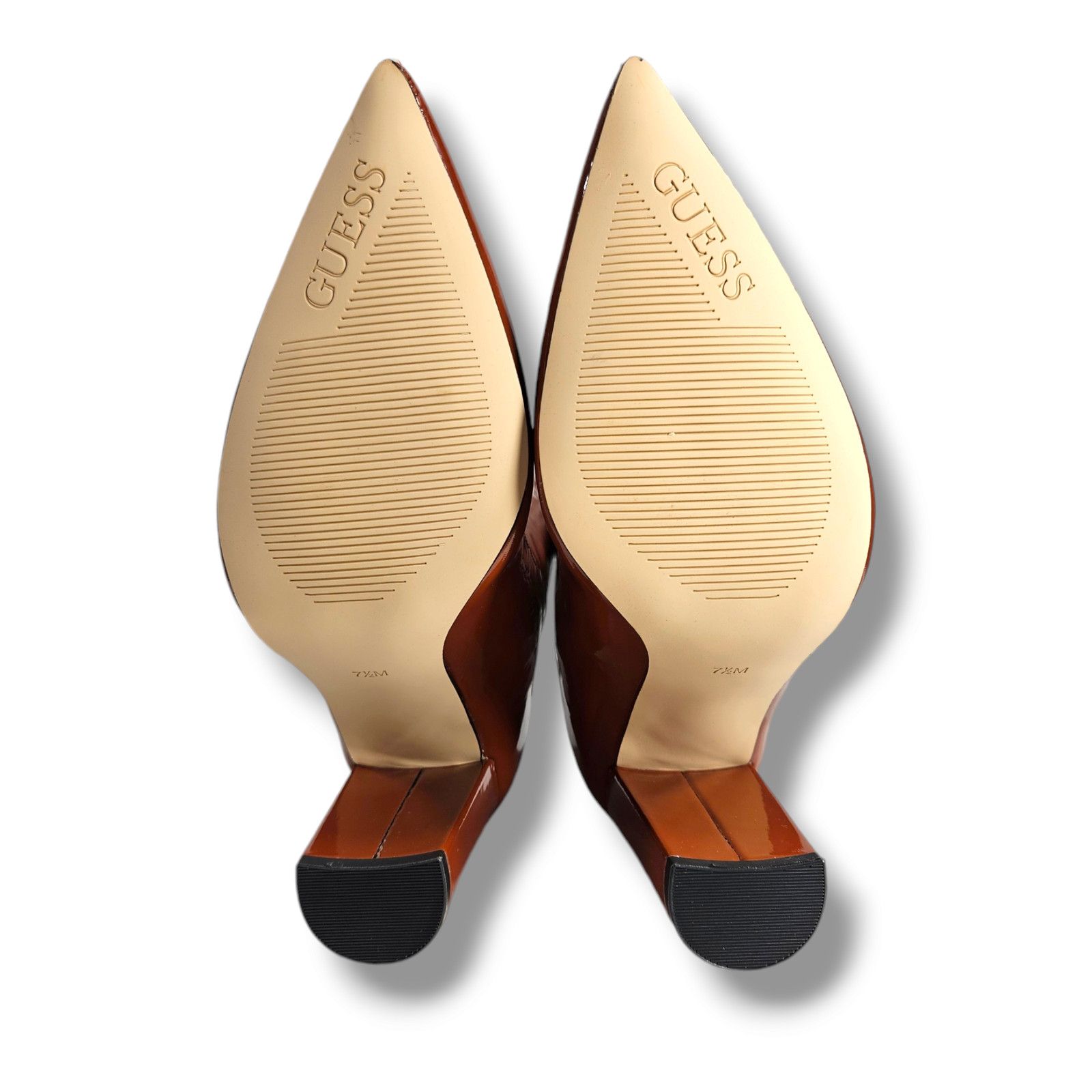 Guess NWOB Guess Abbale Mid-Calf Block Heel Boots Sz. 7.5M Caramel Size US 7.5 / IT 37.5 - 6 Thumbnail