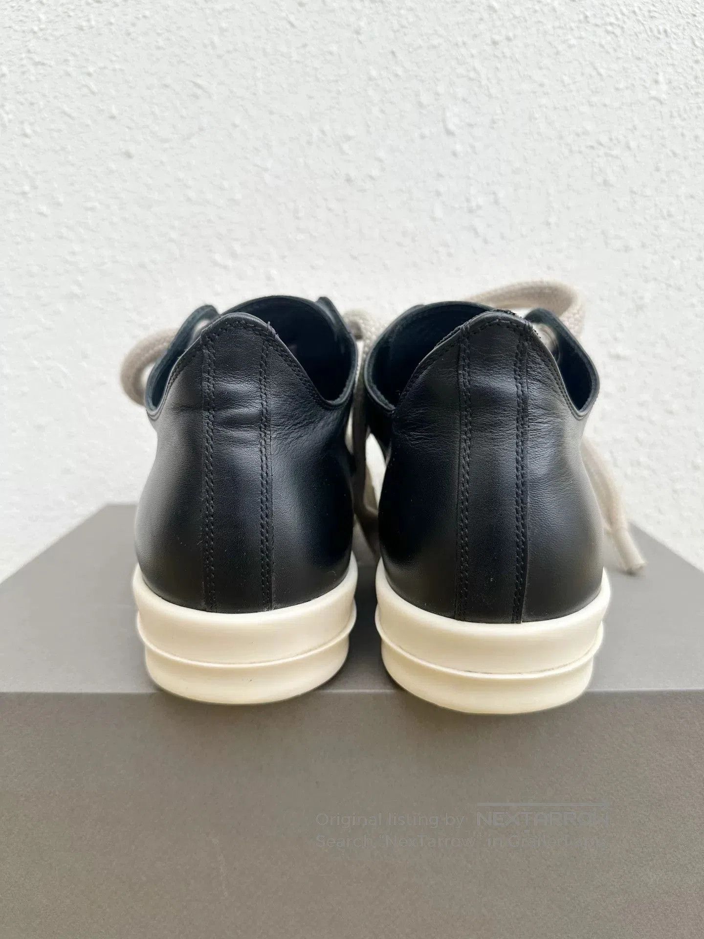 Rick Owens Rick Owens RO Leather Thick Lace Sneakers. Size US 8 / EU 41 - 6 Thumbnail