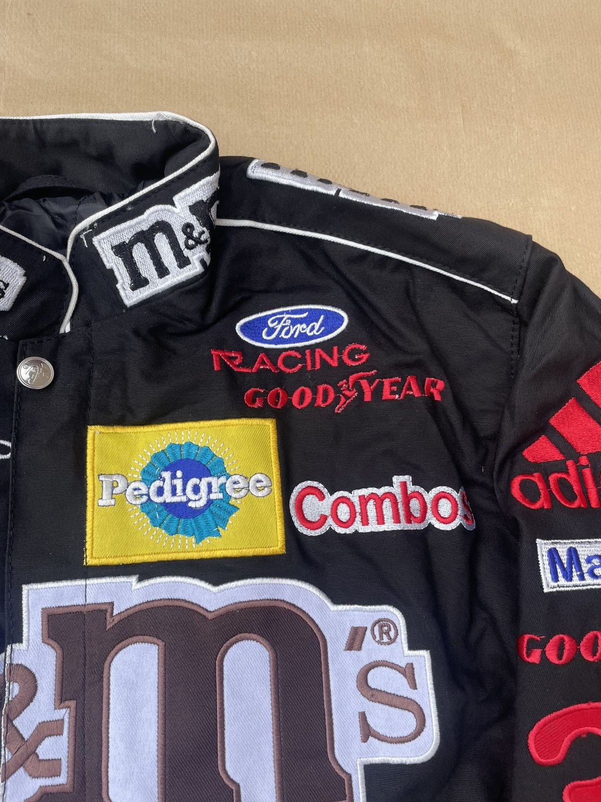 NASCAR × Vintage 🆘Rare🆘 Vintage JH Design M&M's NASCAR racing jacket Size US M / EU 48-50 / 2 - 6 Thumbnail