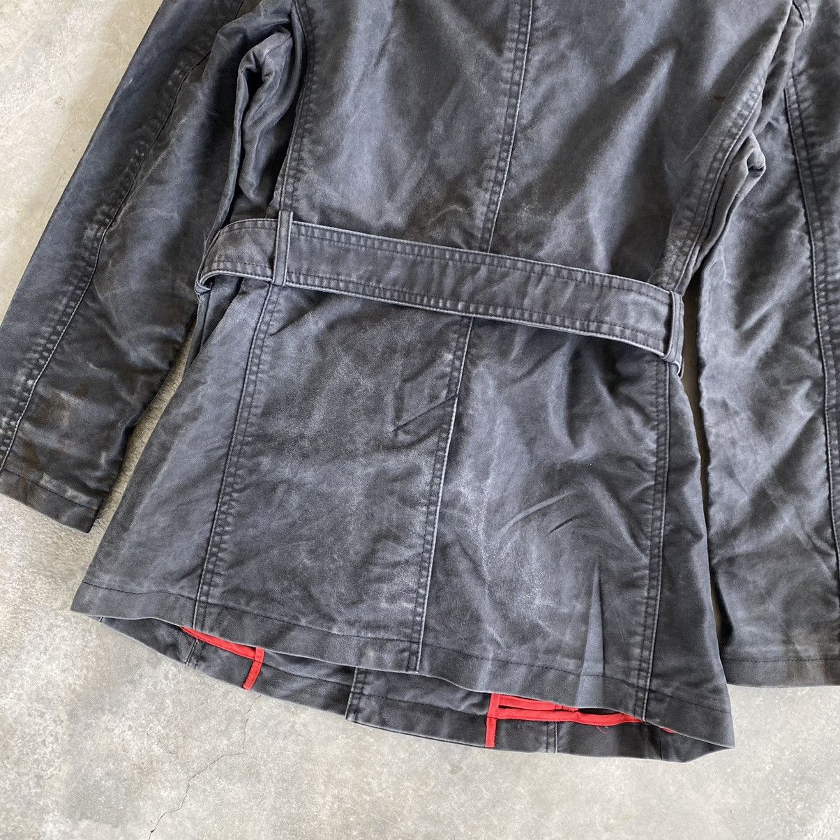 Japanese Brand × semanticdesign SEMANTIC DESIGN Belted Black Coat Size US M / EU 48-50 / 2 - 8 Thumbnail