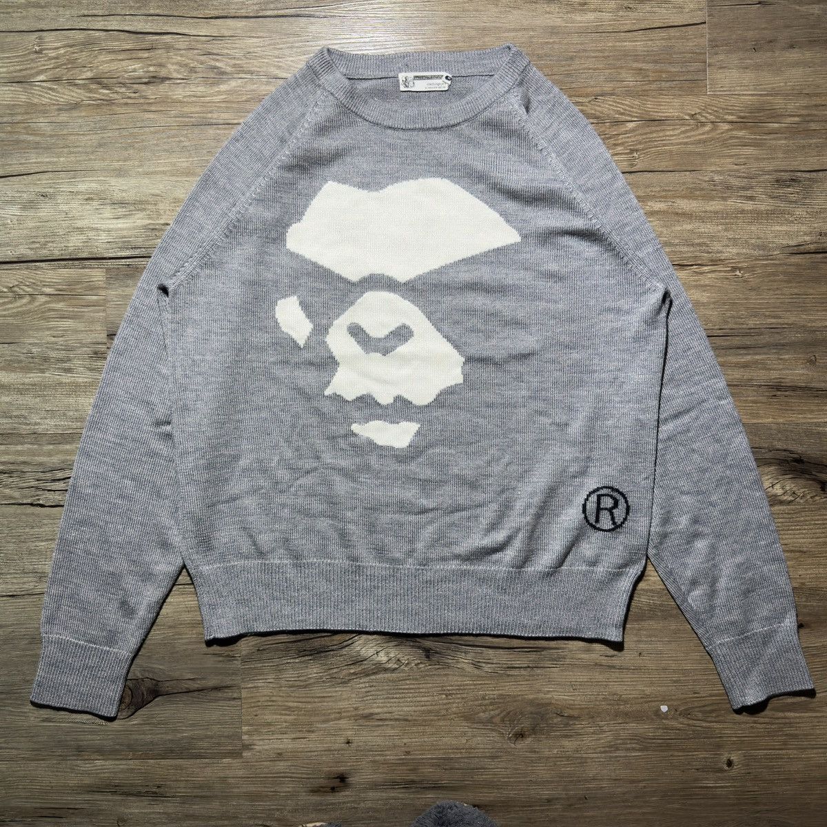 Bape 00s OG Bape face knit Size US L / EU 52-54 / 3 - 1 Thumbnail